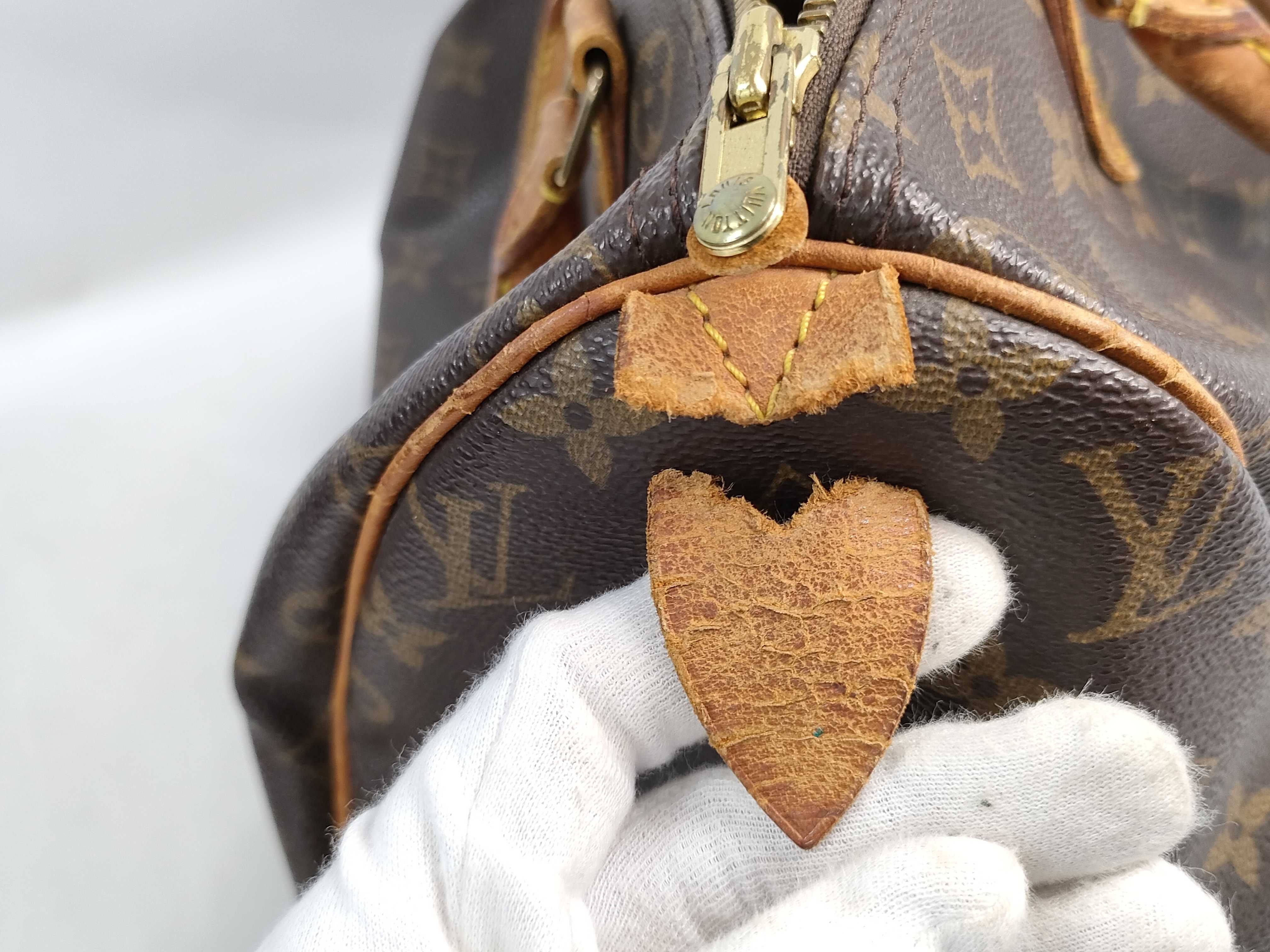 【水曜終了】(10229_0437)LOUIS VUITTON モノグラム M41108 スピーディ30 ボストンバッグ