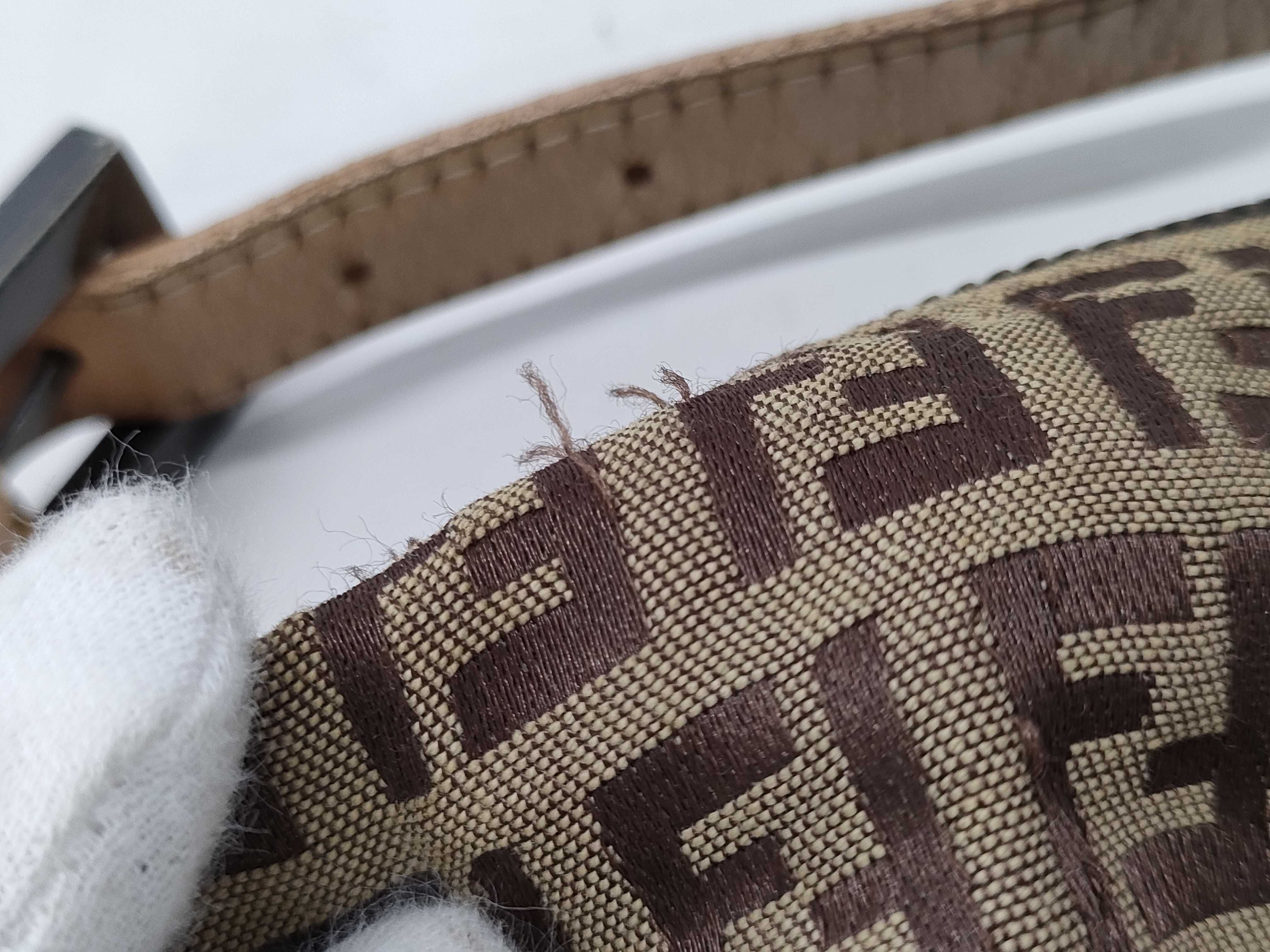【水曜終了】(10230_0343)FENDI ズッカ柄 ズッカ ミニトート ハンドバッグ
