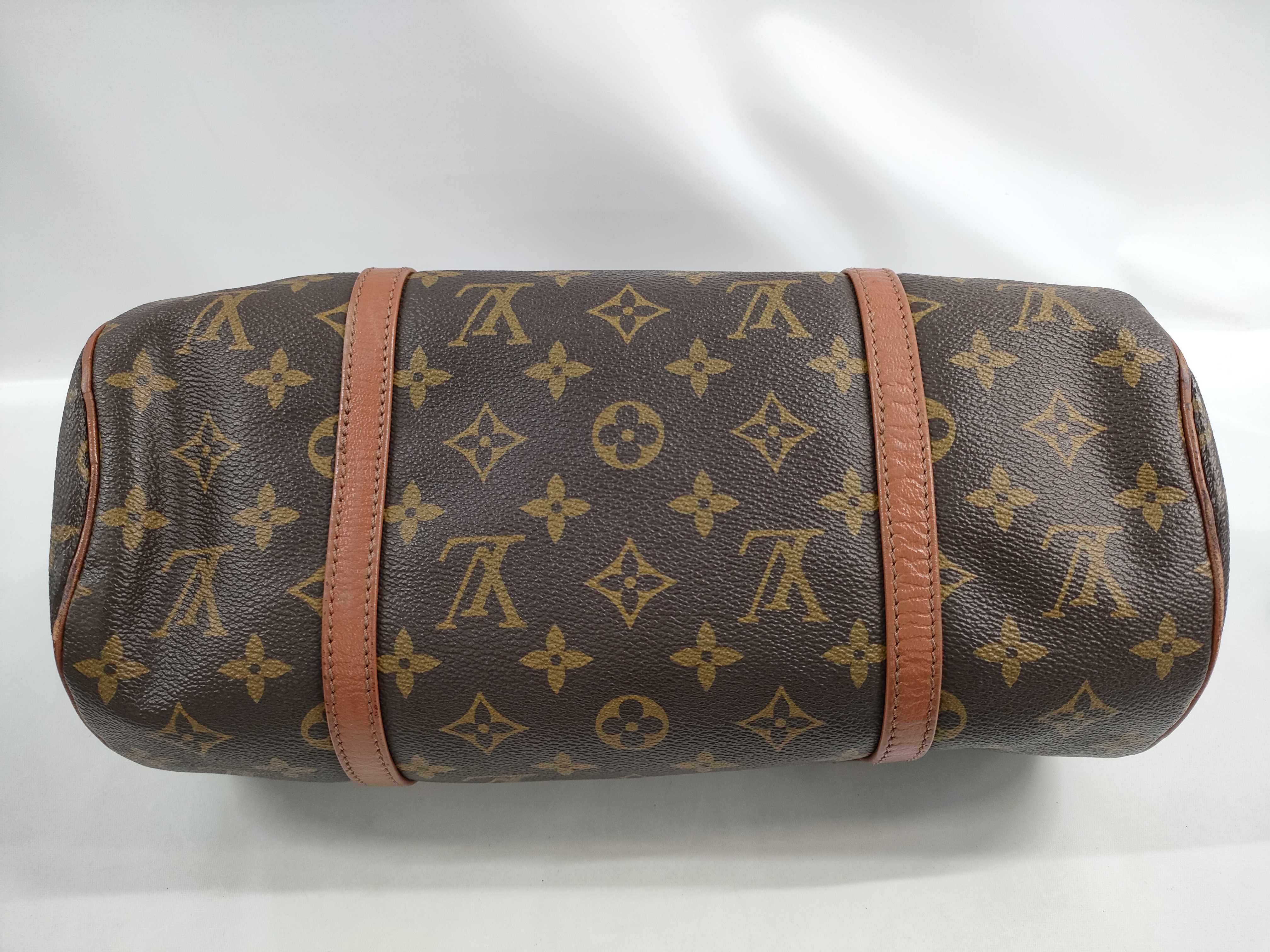 【水曜終了】(10229_0307)LOUIS VUITTON モノグラム M51385 パピヨン30 ポーチ有 ハンドバッグ