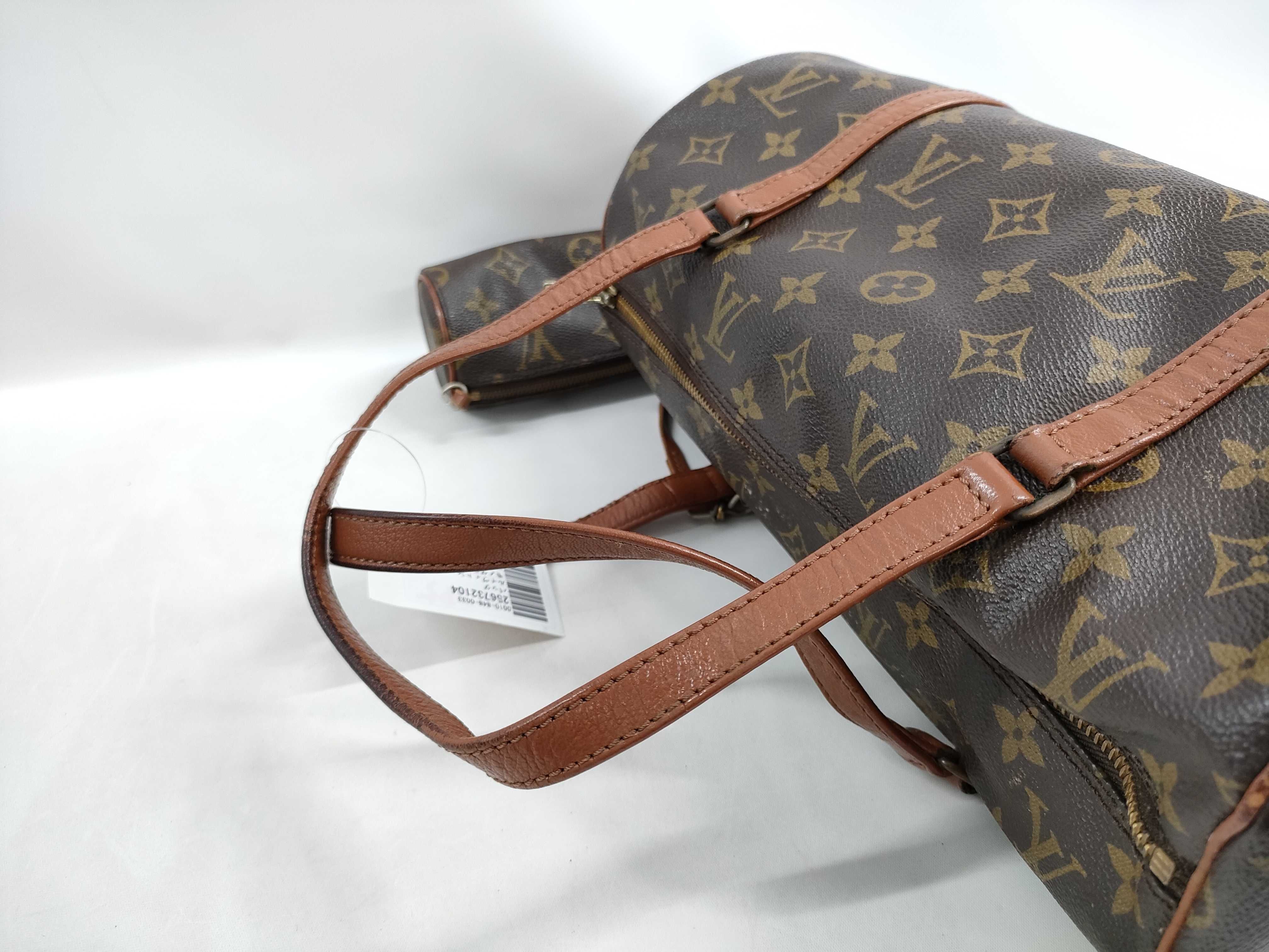 【水曜終了】(10229_0307)LOUIS VUITTON モノグラム M51385 パピヨン30 ポーチ有 ハンドバッグ