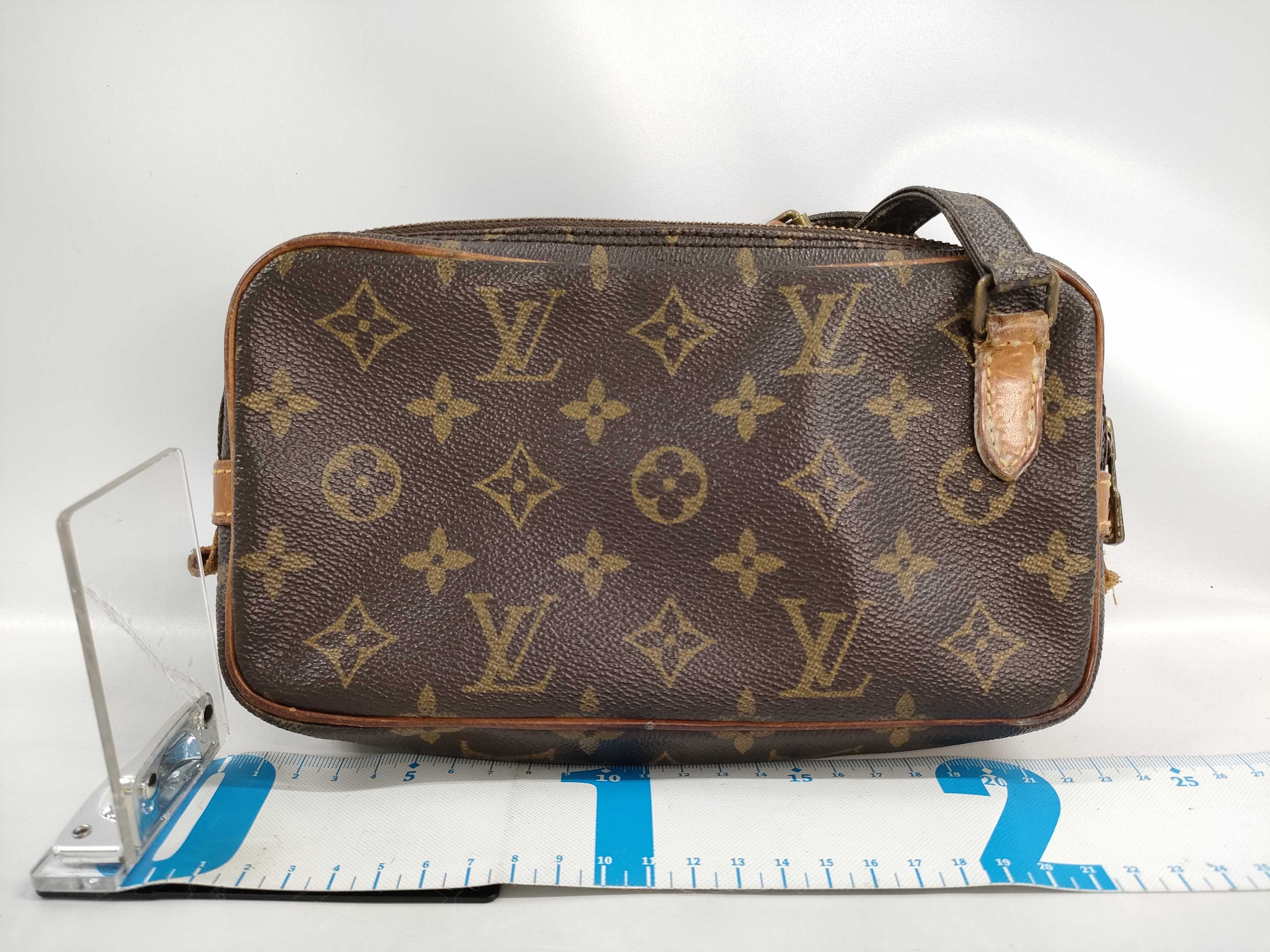【水曜終了】(10229_0438)LOUIS VUITTON モノグラム マルリーバンドリエール ショルダーバッグ