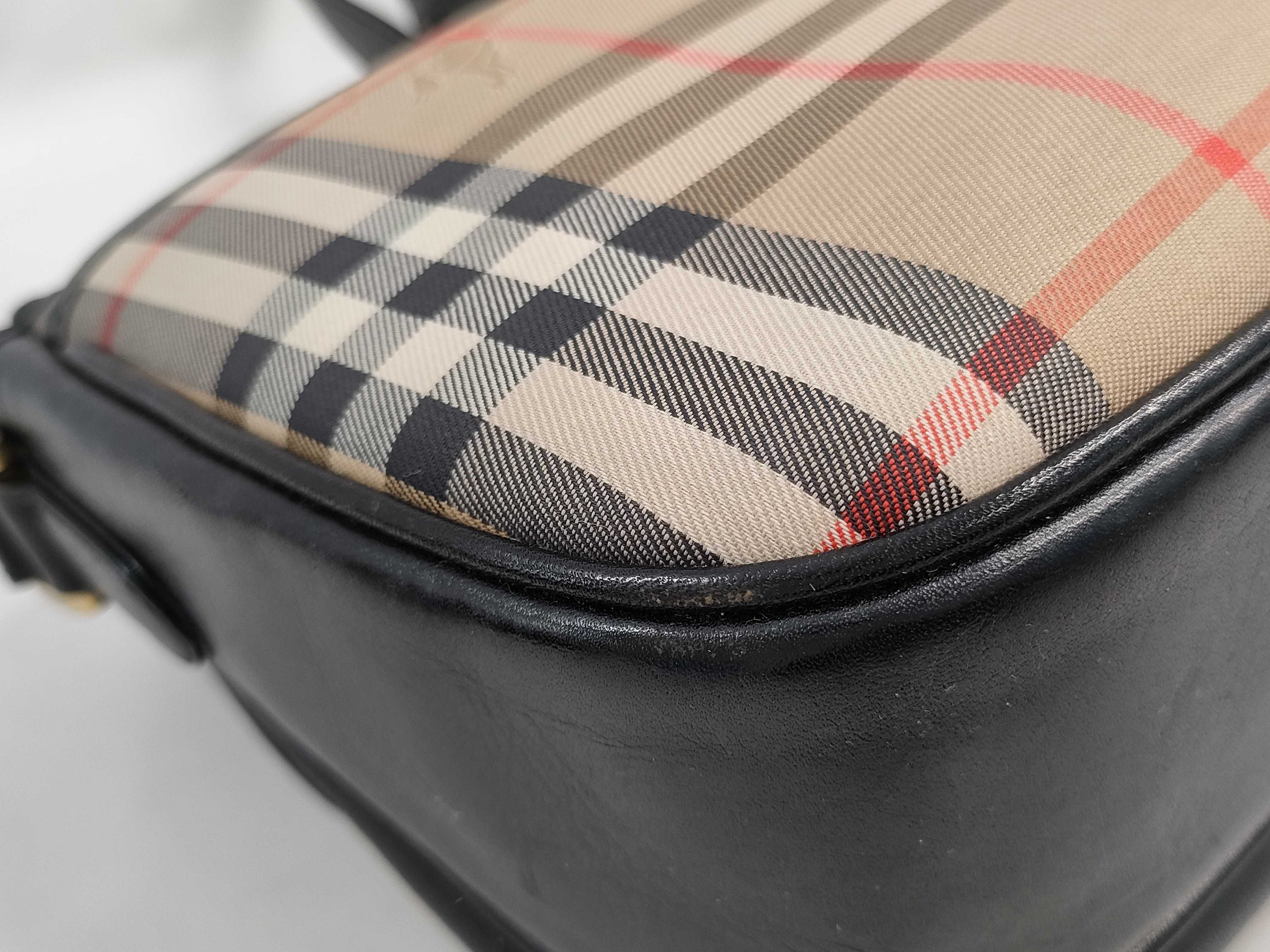 【水曜終了】(10220_0227)BURBERRY バーバリーズ チェックショルダー ショルダーバッグ