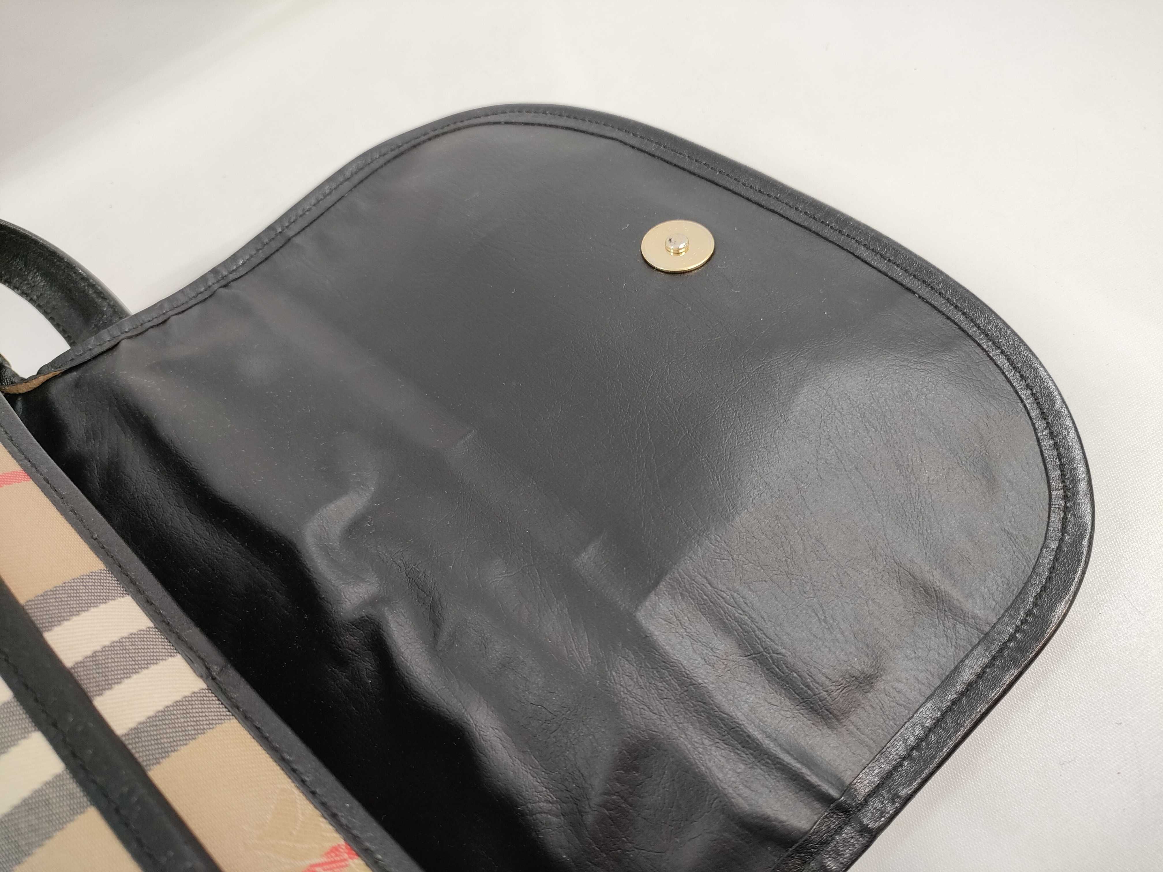 【水曜終了】(10220_0227)BURBERRY バーバリーズ チェックショルダー ショルダーバッグ
