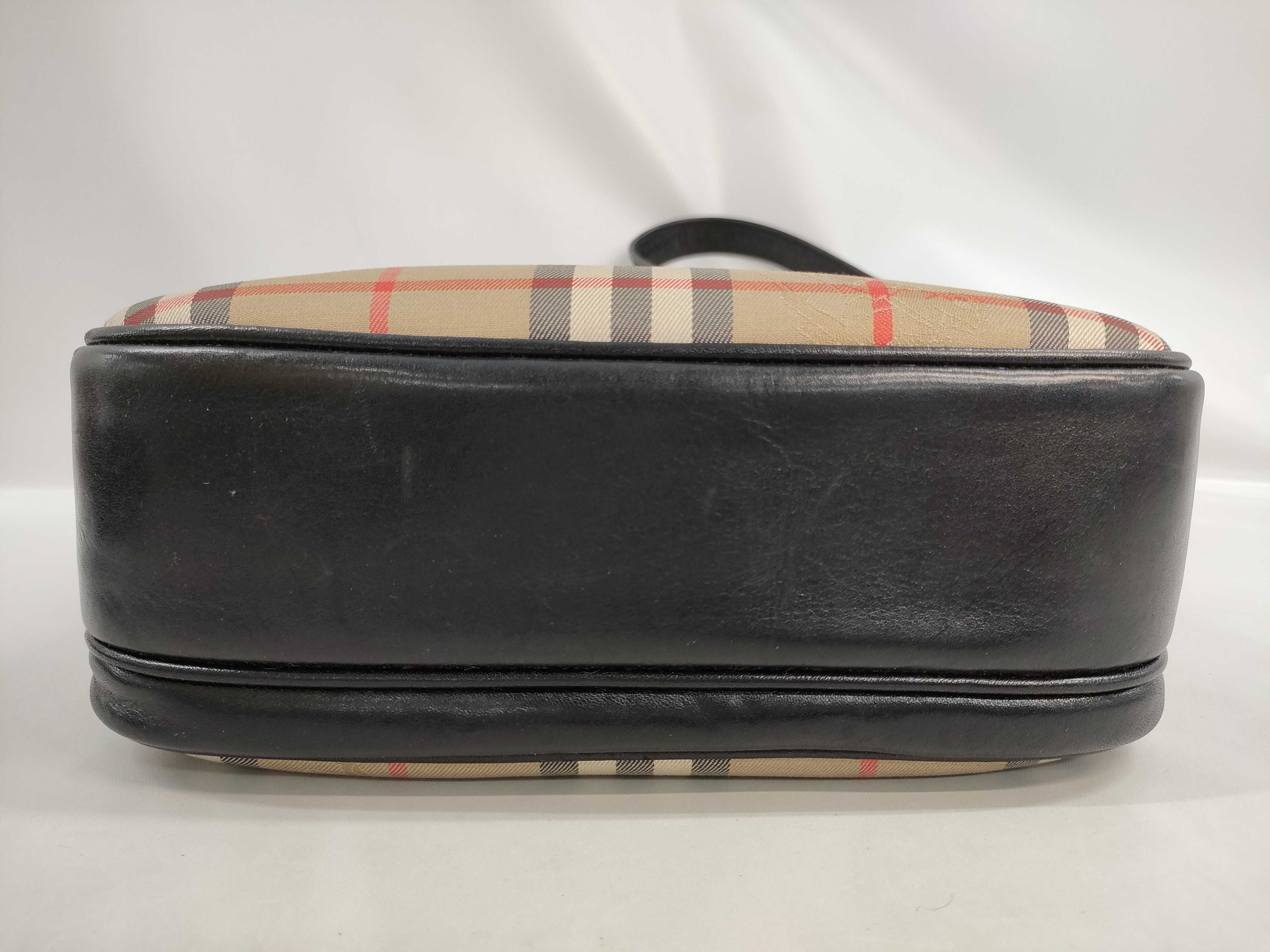 【水曜終了】(10220_0227)BURBERRY バーバリーズ チェックショルダー ショルダーバッグ