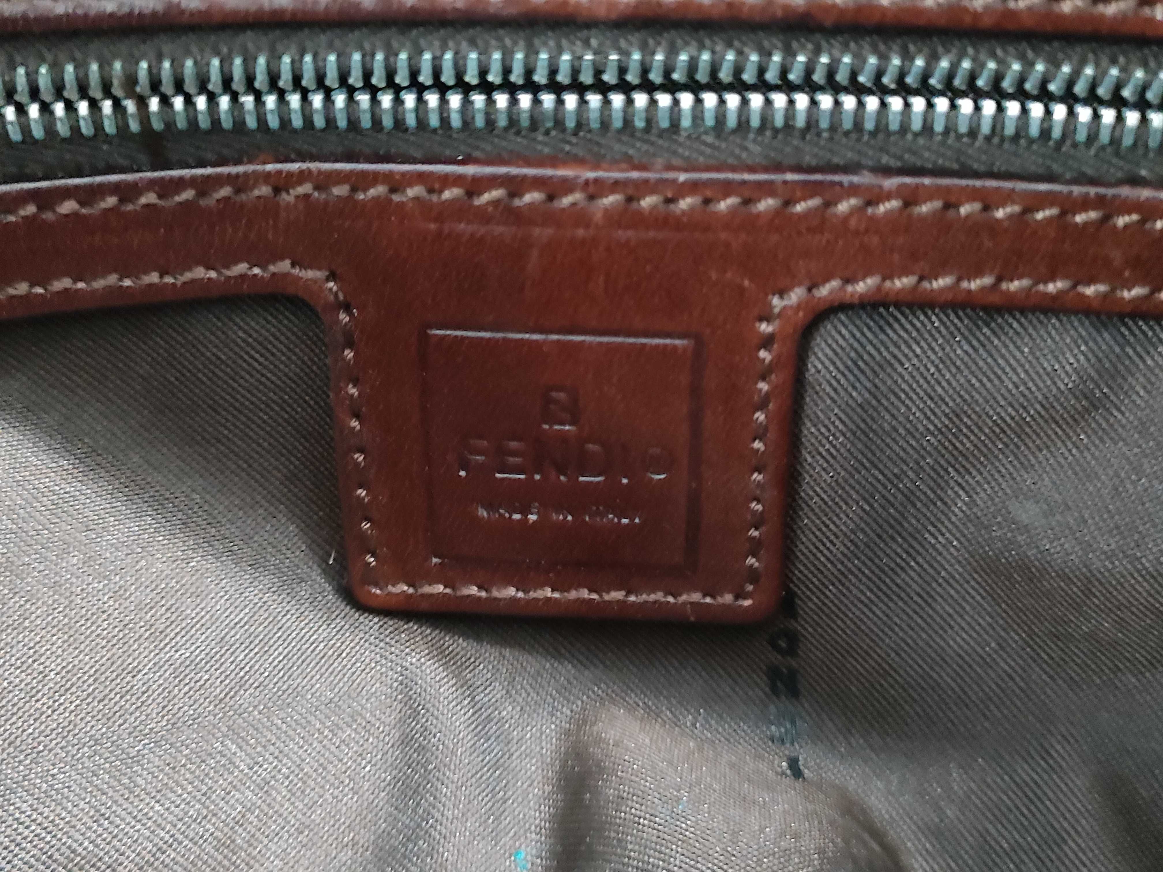 【水曜終了】(10230_0346)FENDI マンマ デニム バケット ビス取れ有 ショルダーバッグ