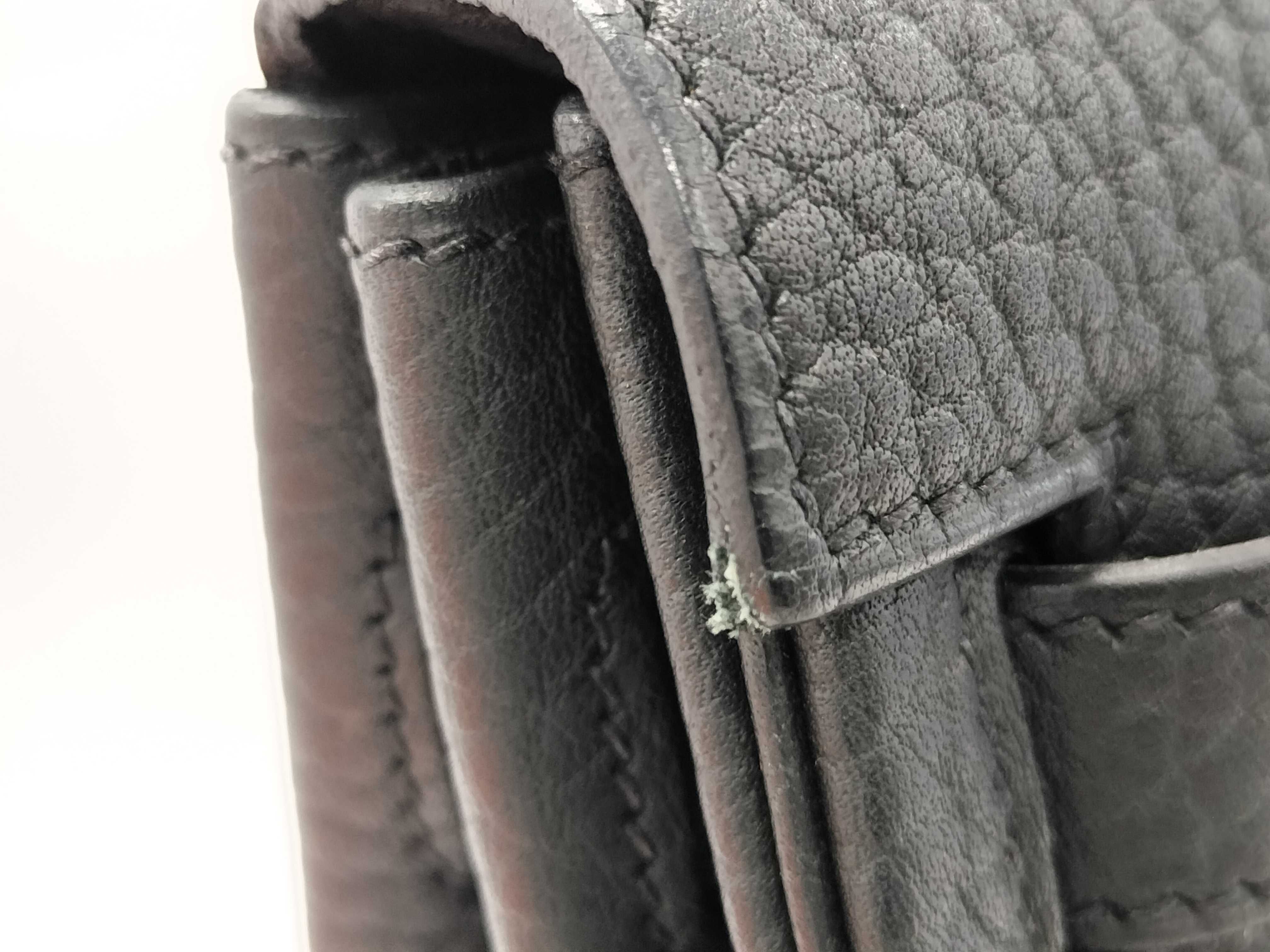 【水曜終了】(10216_0035)HERMES ケリー 32 トリヨンクレマンス SV金具 【刻印有】□H ハンドバッグ