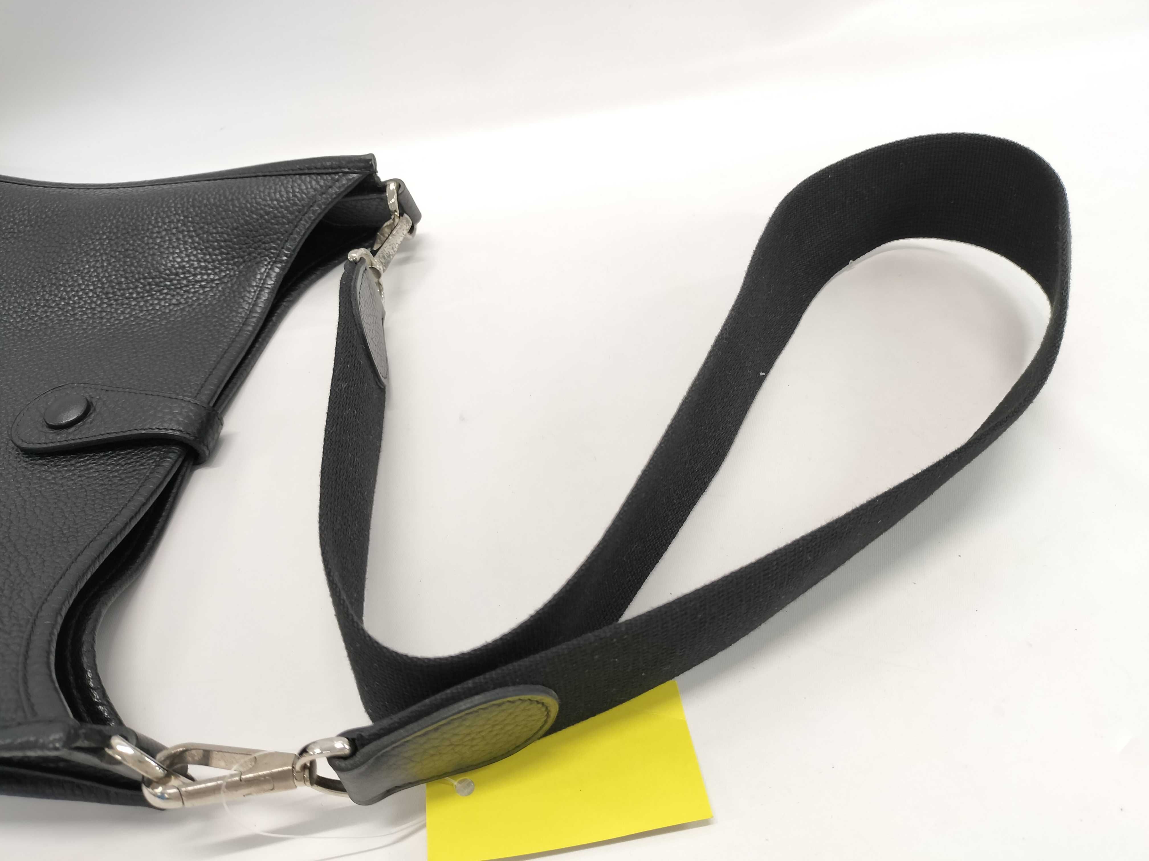 【水曜終了】(10216_0096)HERMES エヴリン I □L ノワール ショルダーバッグ