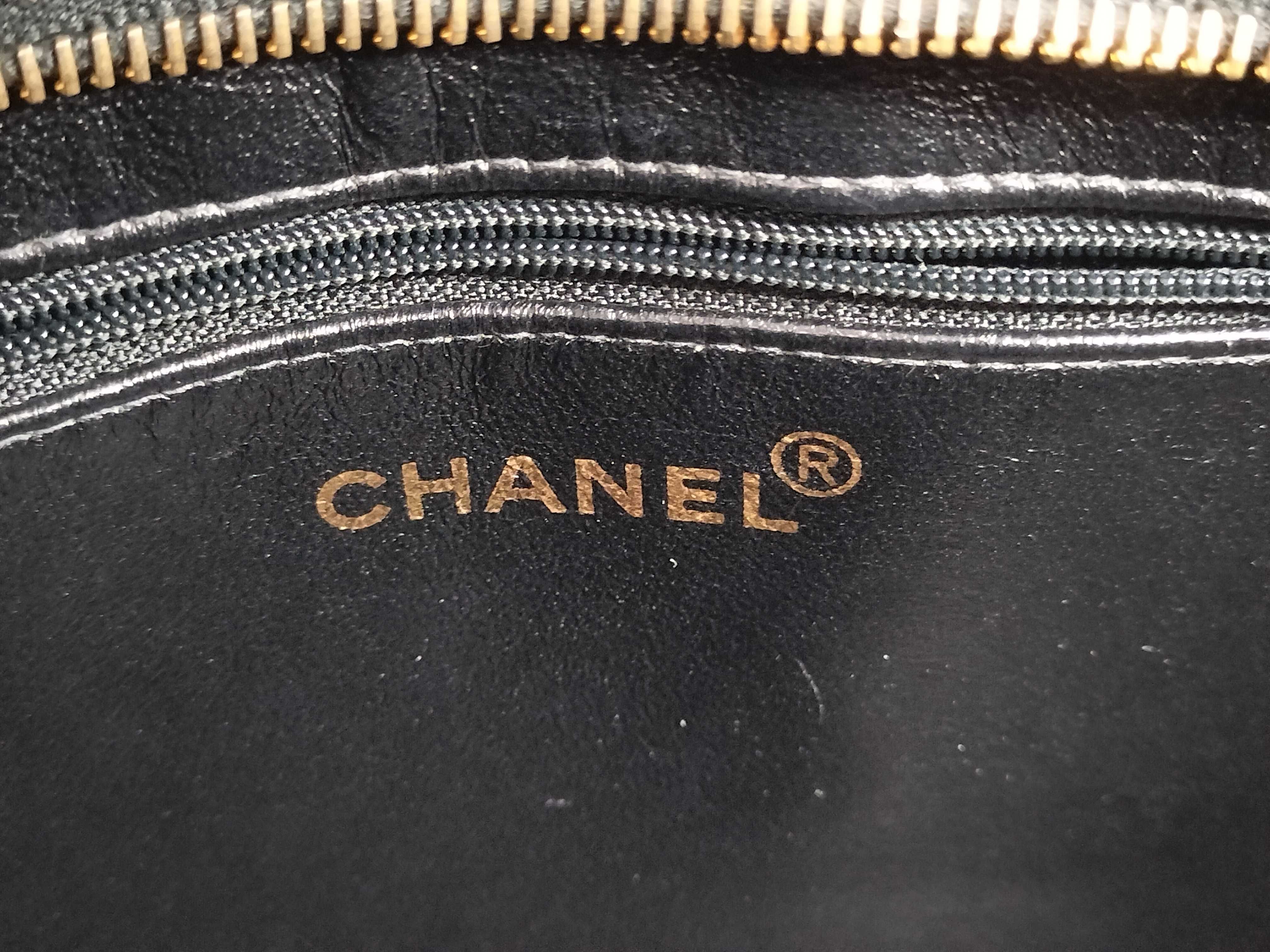 【水曜終了】(10217_0419)CHANEL キャビアスキン 復刻トート トートバッグ