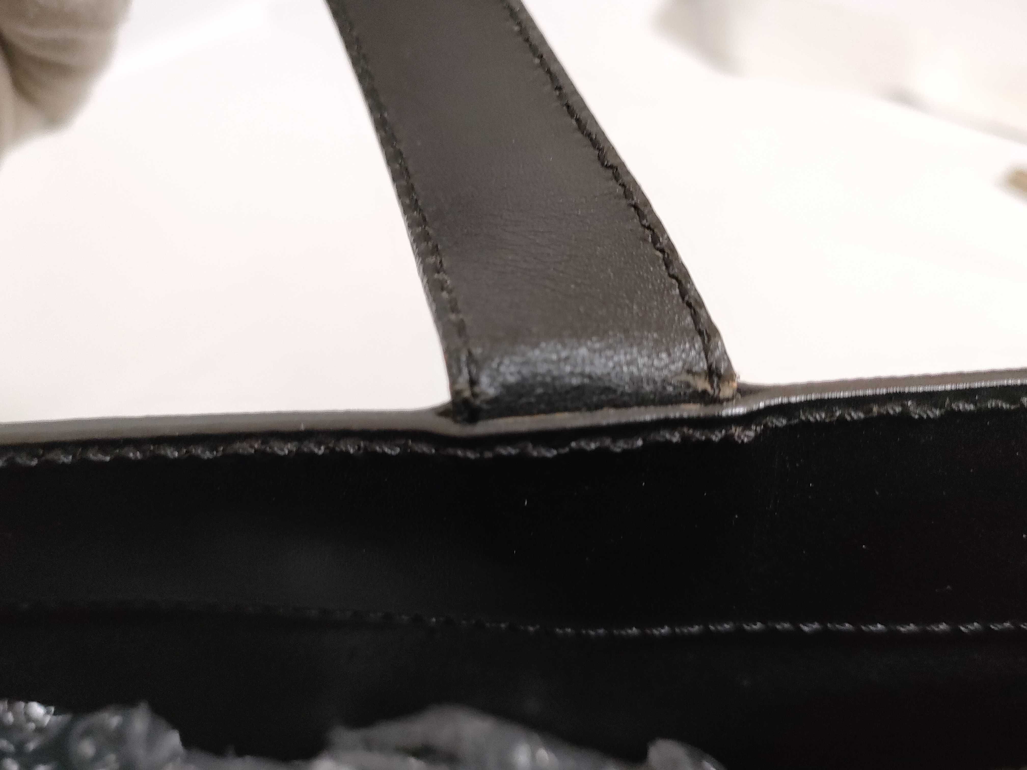 【水曜終了】(10709_0073)CELINE セリーヌ 黒マカダム 2way ハンドバッグ