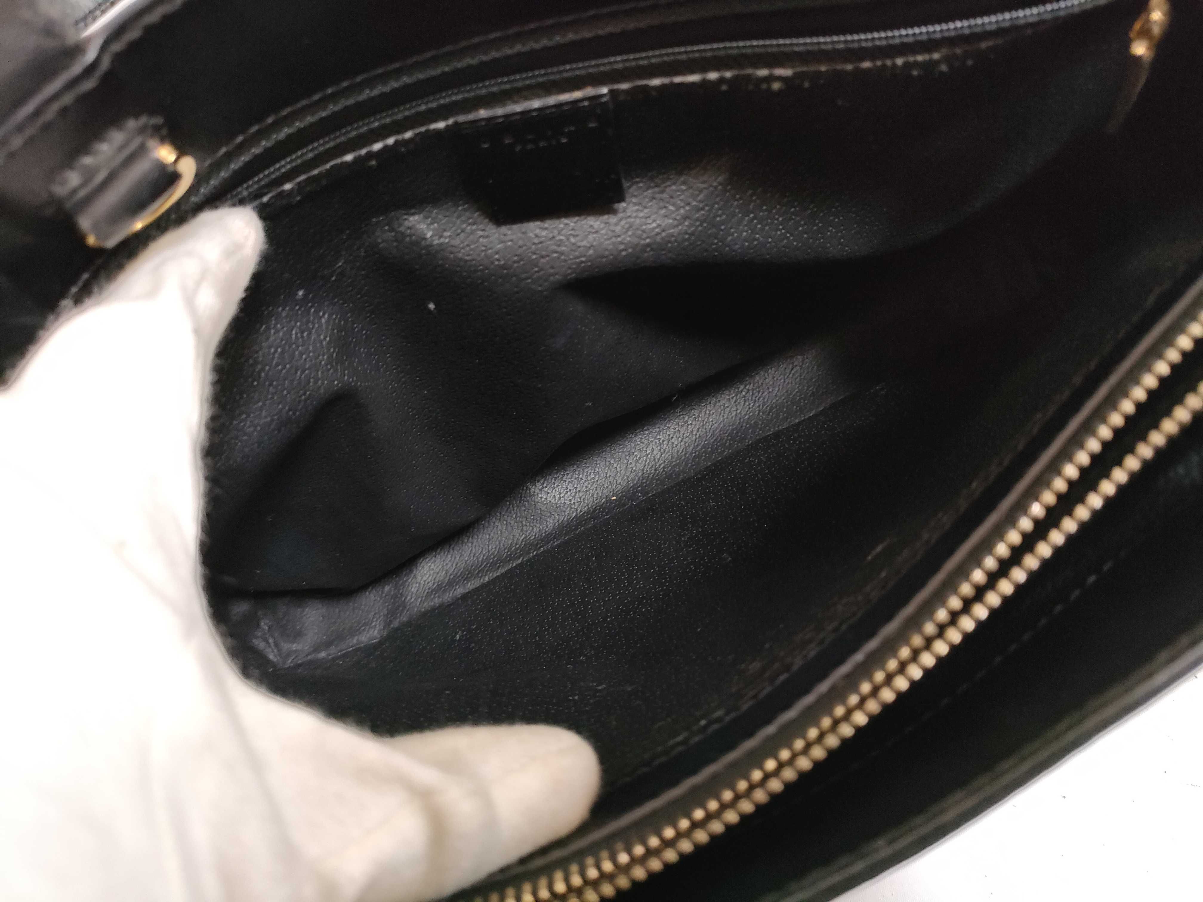 【水曜終了】(10709_0073)CELINE セリーヌ 黒マカダム 2way ハンドバッグ