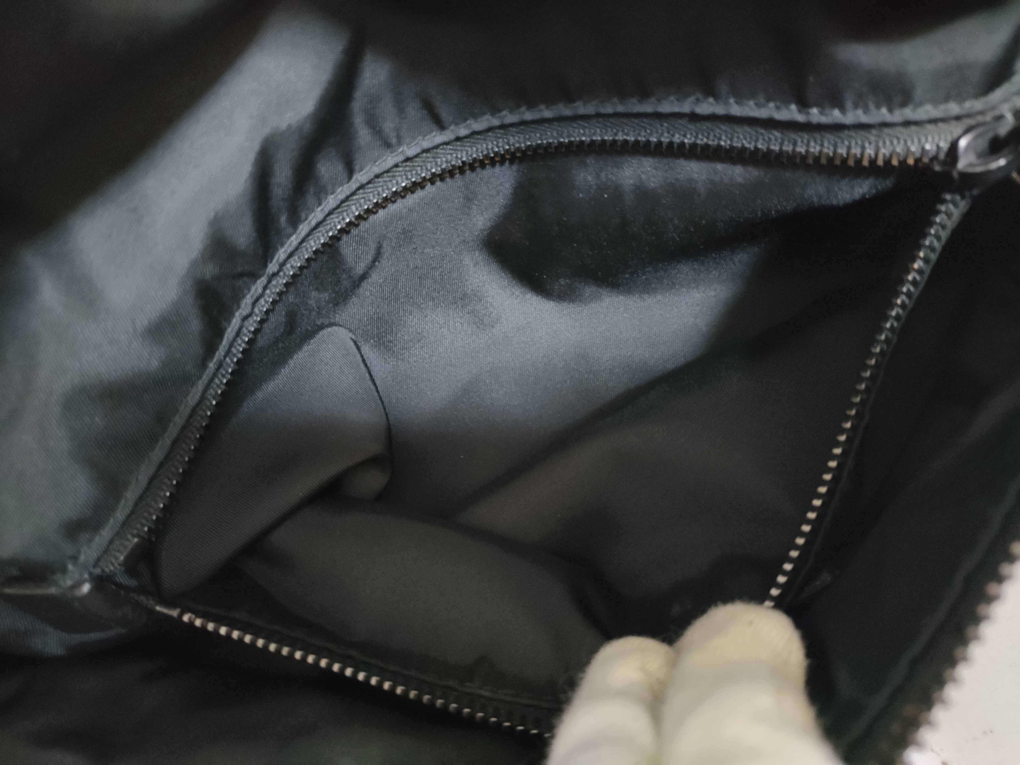 【水曜終了】(10698_0170)PRADA プラダ オールレザー ウエストバッグ ボディバッグ ロゴプレート ショルダーバッグ