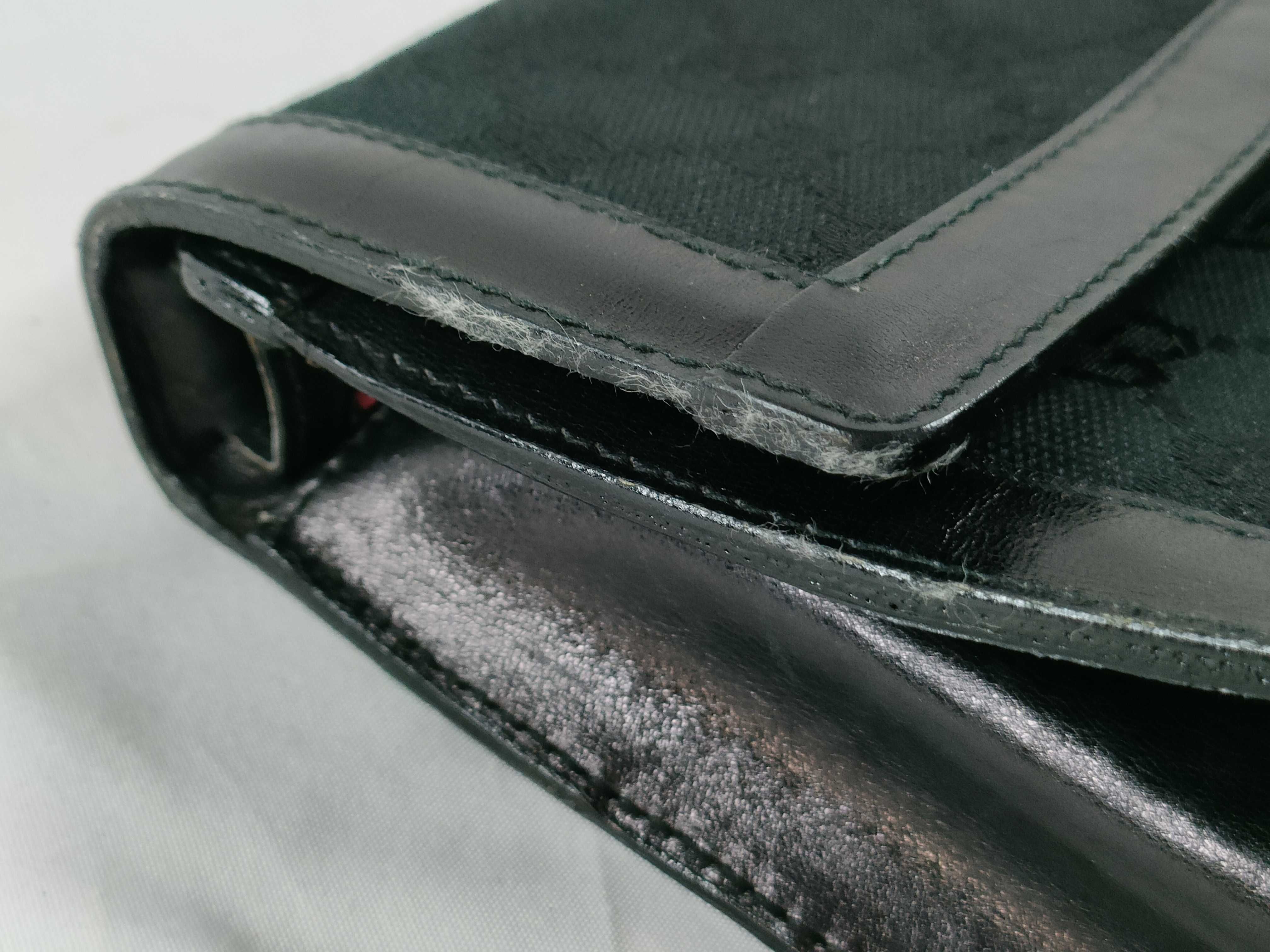 【水曜終了】(10709_0030)GUCCI グッチ シェリーライン GGキャンバス 2wayクラッチバッグ ブラック