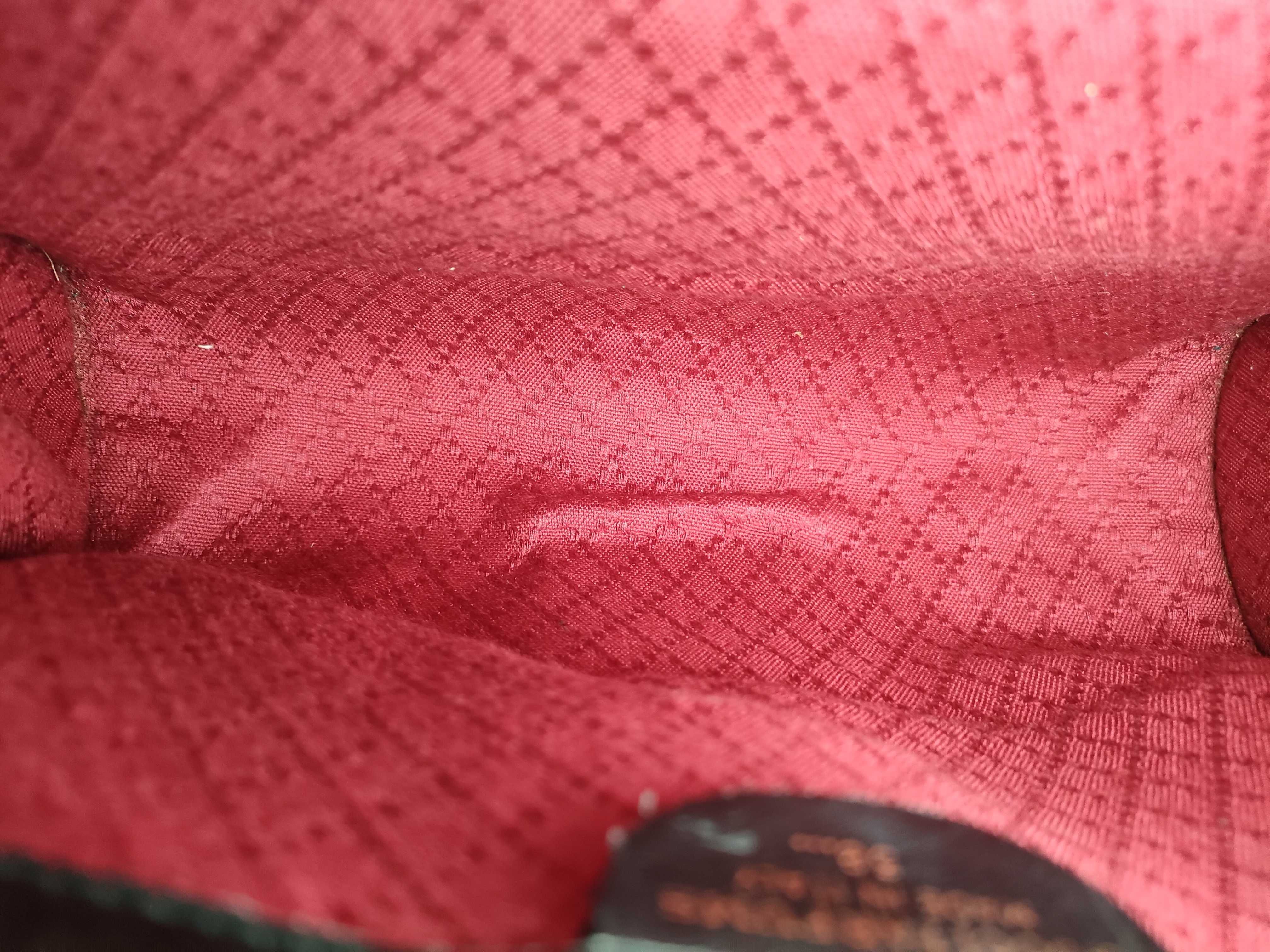 【水曜終了】(10709_0030)GUCCI グッチ シェリーライン GGキャンバス 2wayクラッチバッグ ブラック