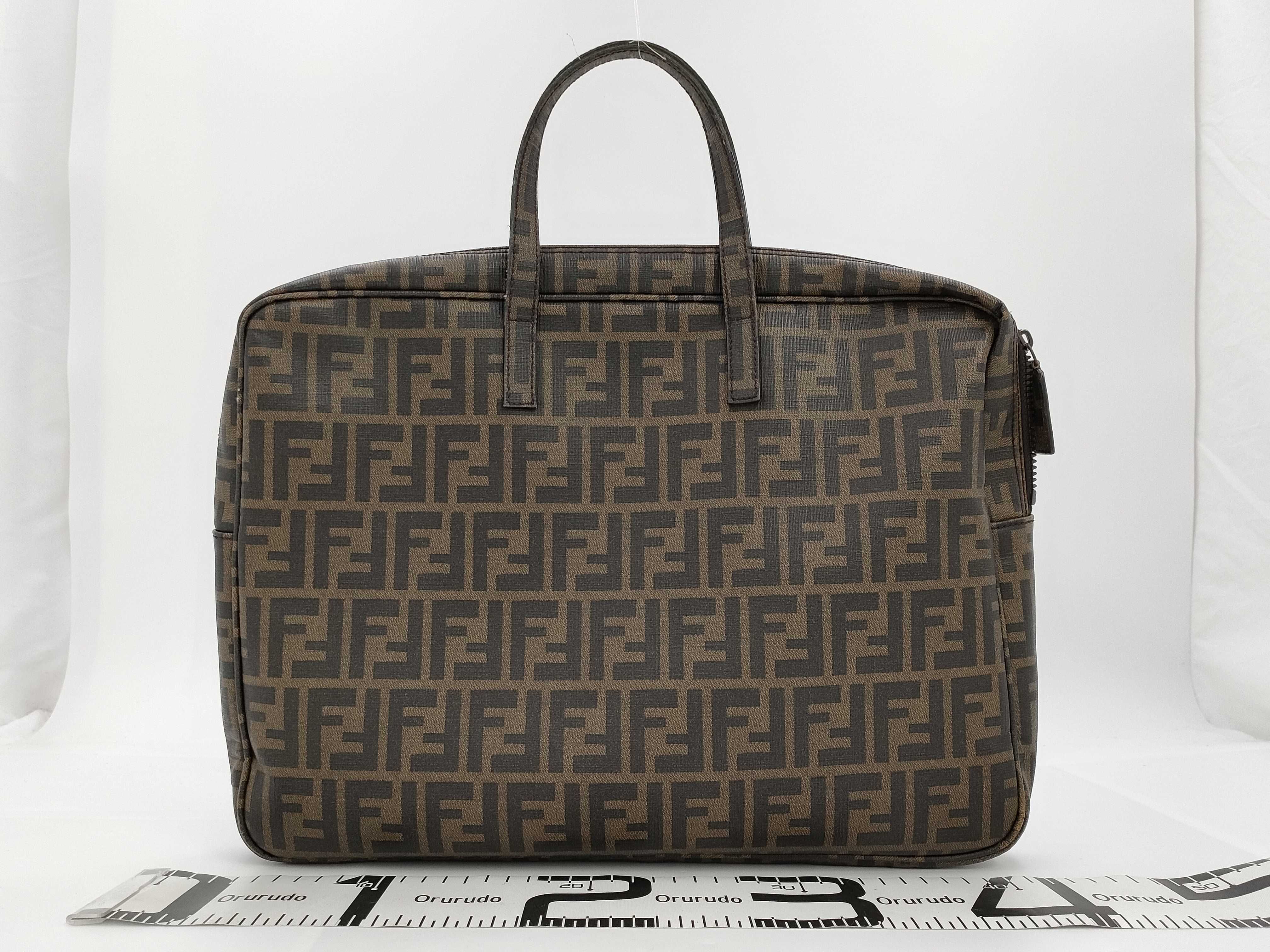 【水曜終了】(10709_0132)FENDI フェンディ ブリーフケース ビジネスバッグ