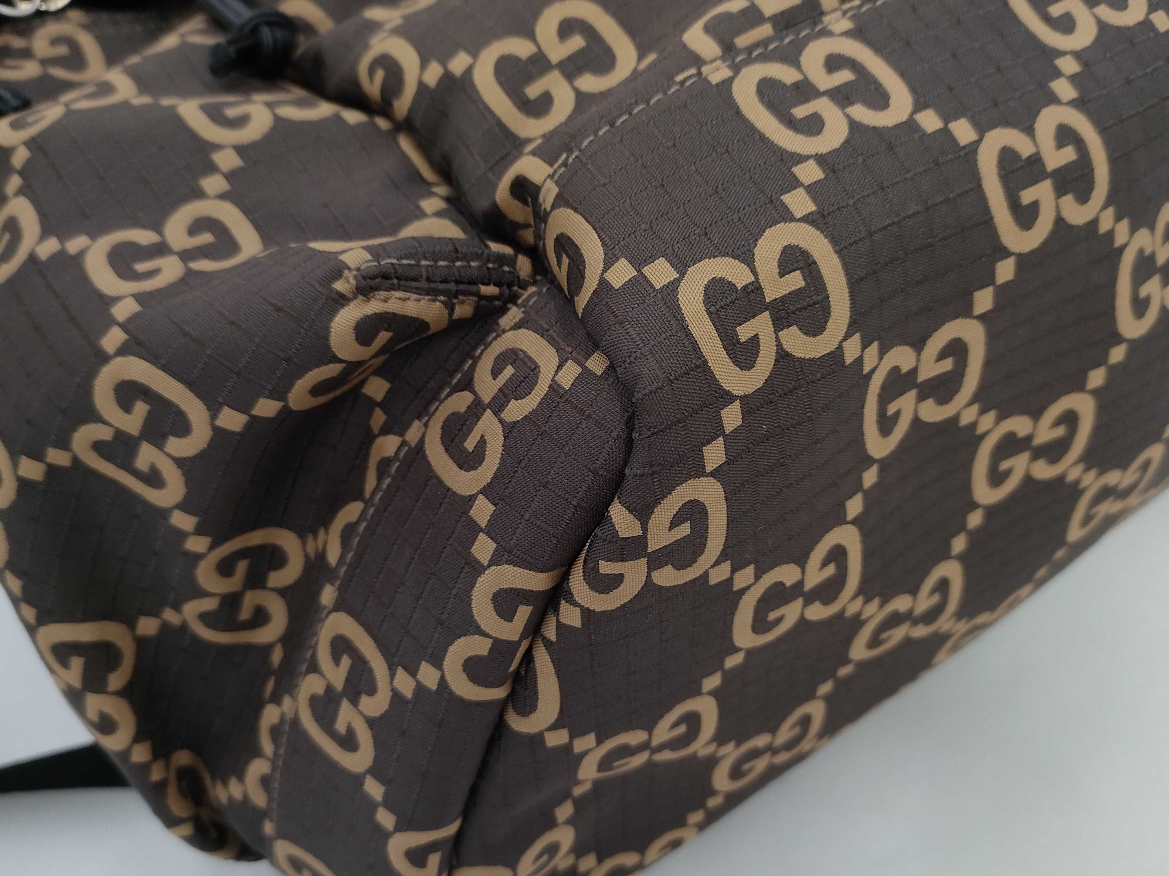 【水曜終了】(10698_0002)GUCCI GGラージ リップストップ リュック 日本限定モデル リュックサック