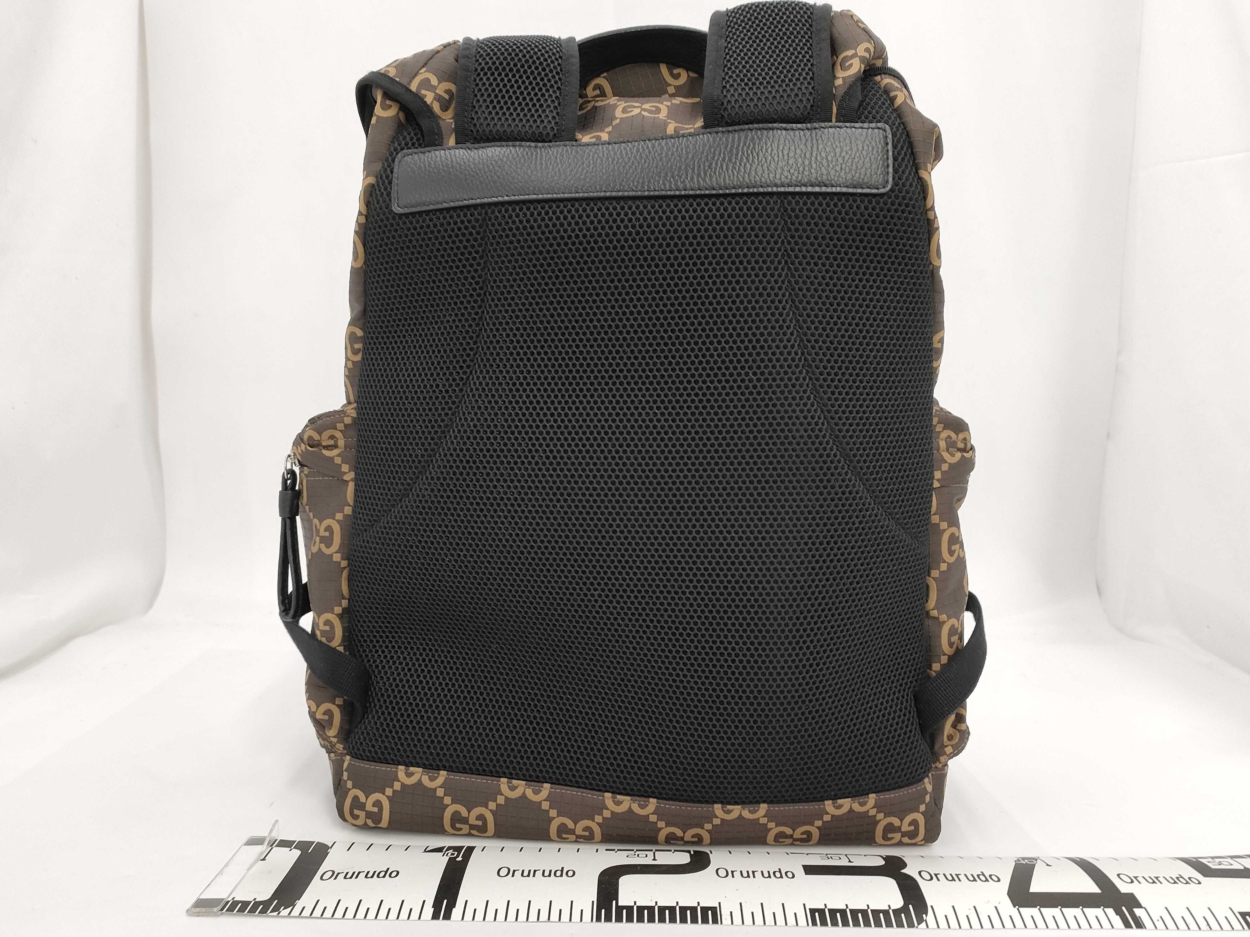 【水曜終了】(10698_0002)GUCCI GGラージ リップストップ リュック 日本限定モデル リュックサック