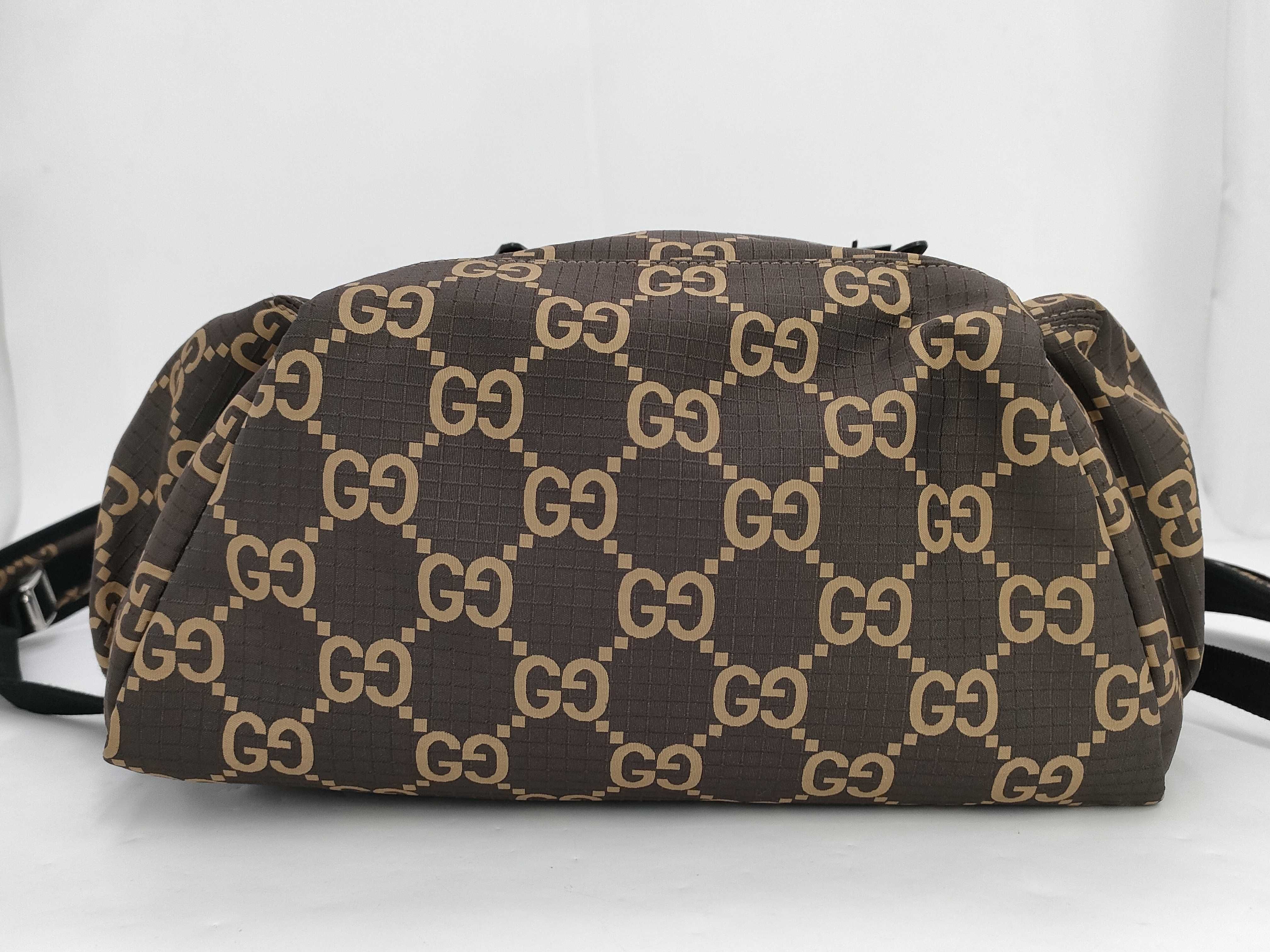 【水曜終了】(10698_0002)GUCCI GGラージ リップストップ リュック 日本限定モデル リュックサック