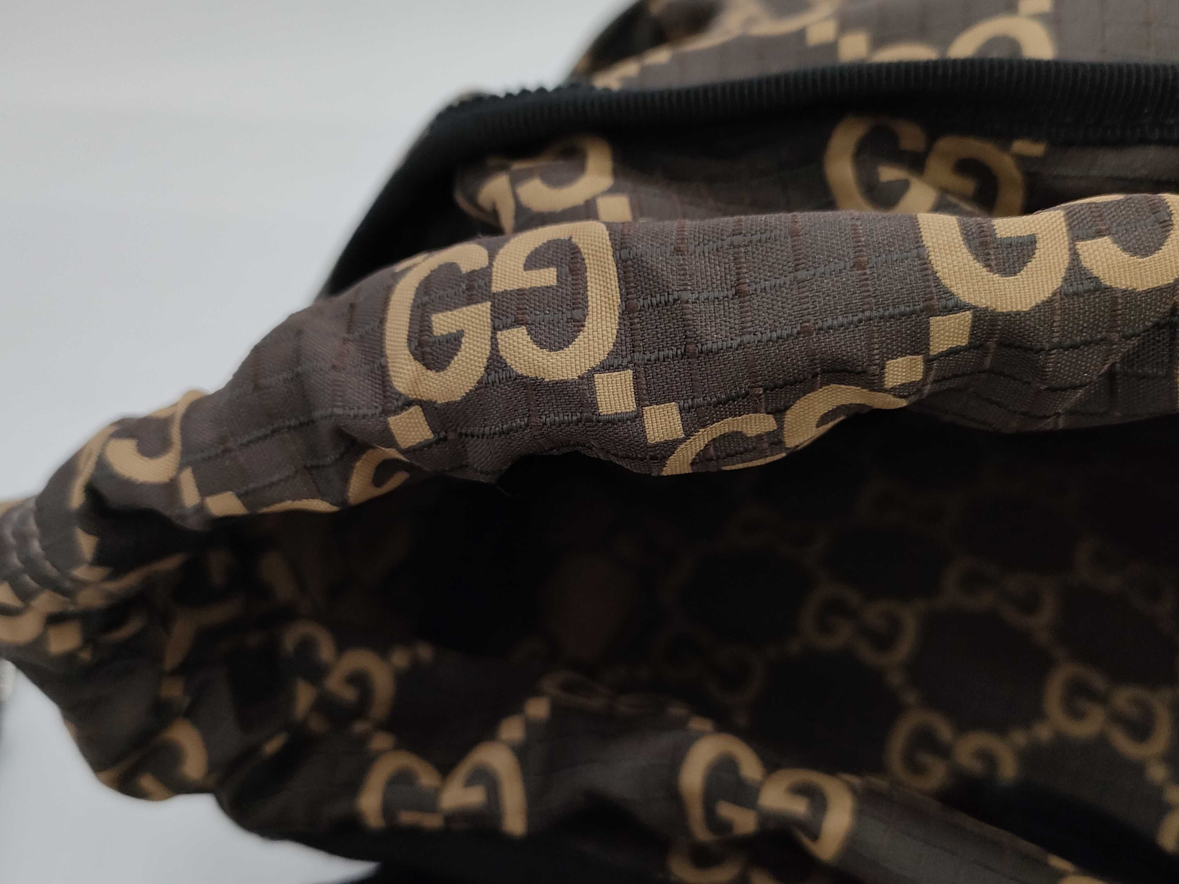 【水曜終了】(10698_0002)GUCCI GGラージ リップストップ リュック 日本限定モデル リュックサック