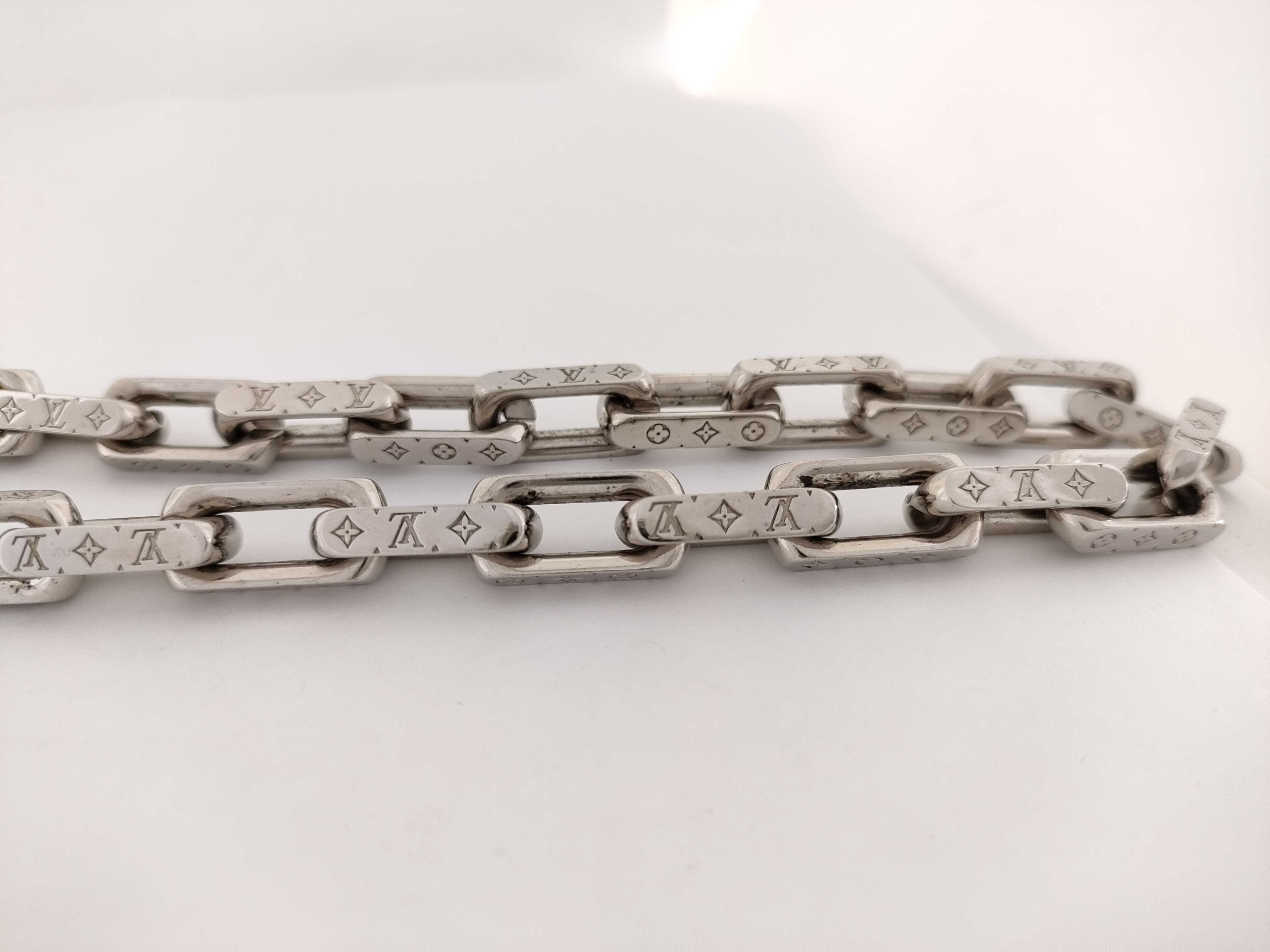 【水曜終了】(10826_0116)LOUIS VUITTON M00307 コリエ チェーン ネックレス