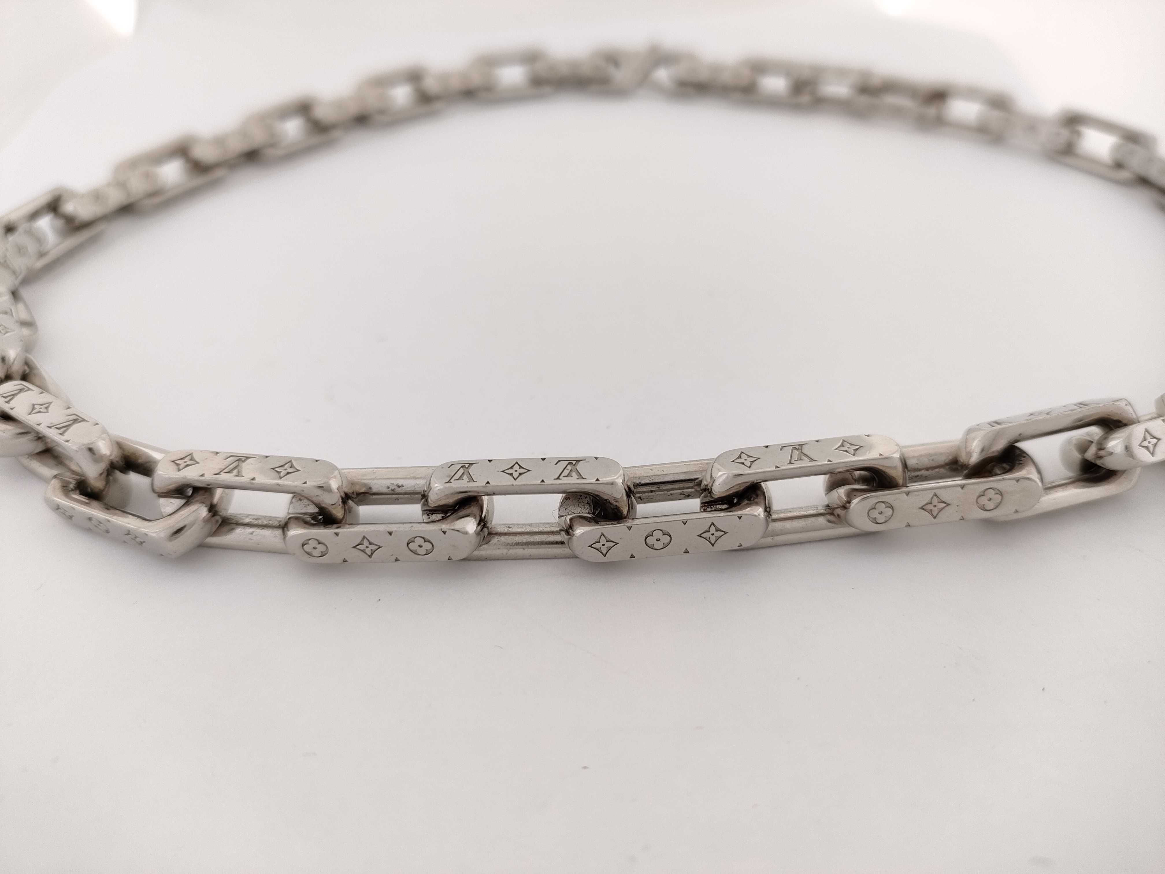 【水曜終了】(10826_0116)LOUIS VUITTON M00307 コリエ チェーン ネックレス