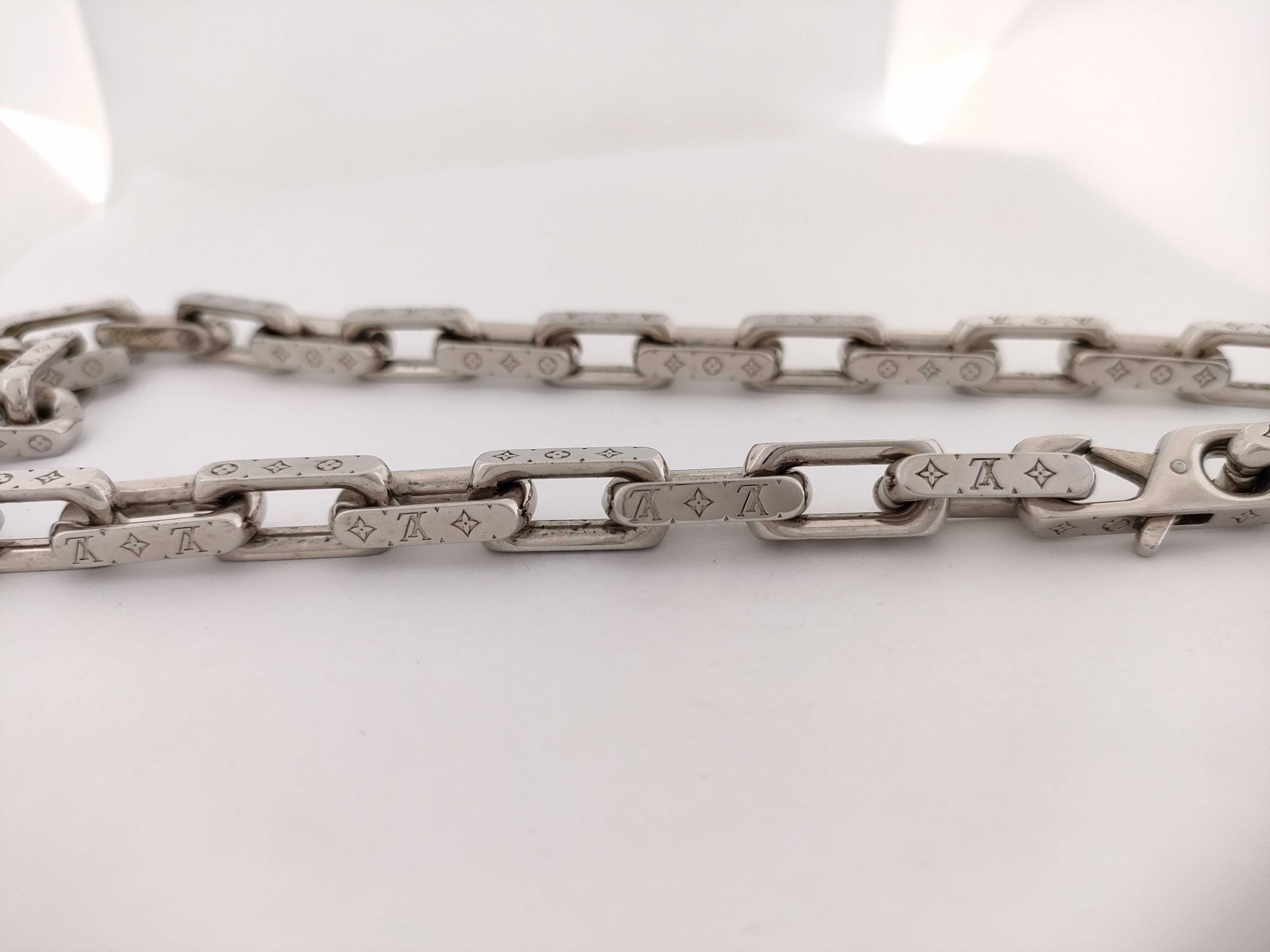 【水曜終了】(10826_0116)LOUIS VUITTON M00307 コリエ チェーン ネックレス