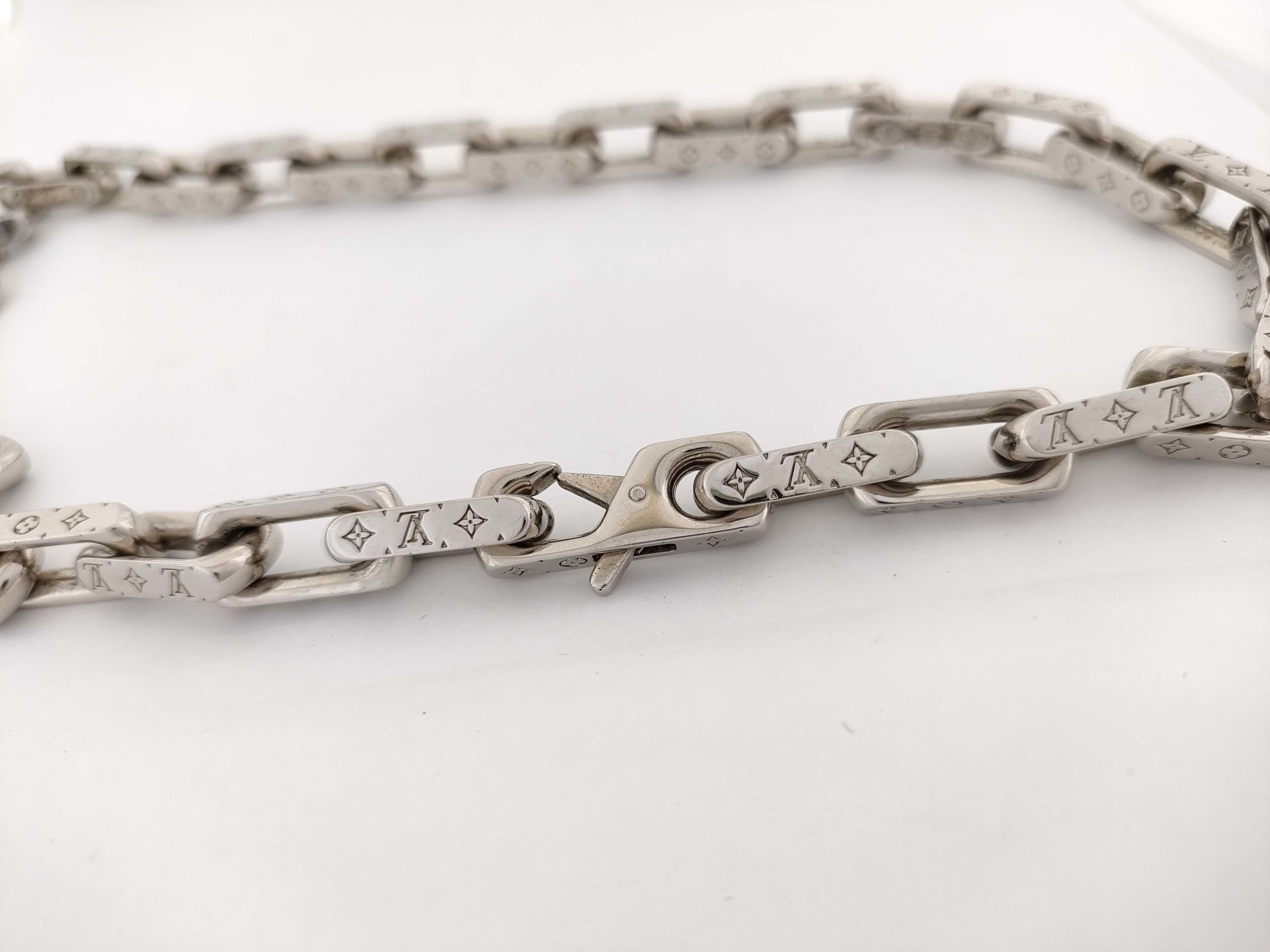 【水曜終了】(10826_0116)LOUIS VUITTON M00307 コリエ チェーン ネックレス