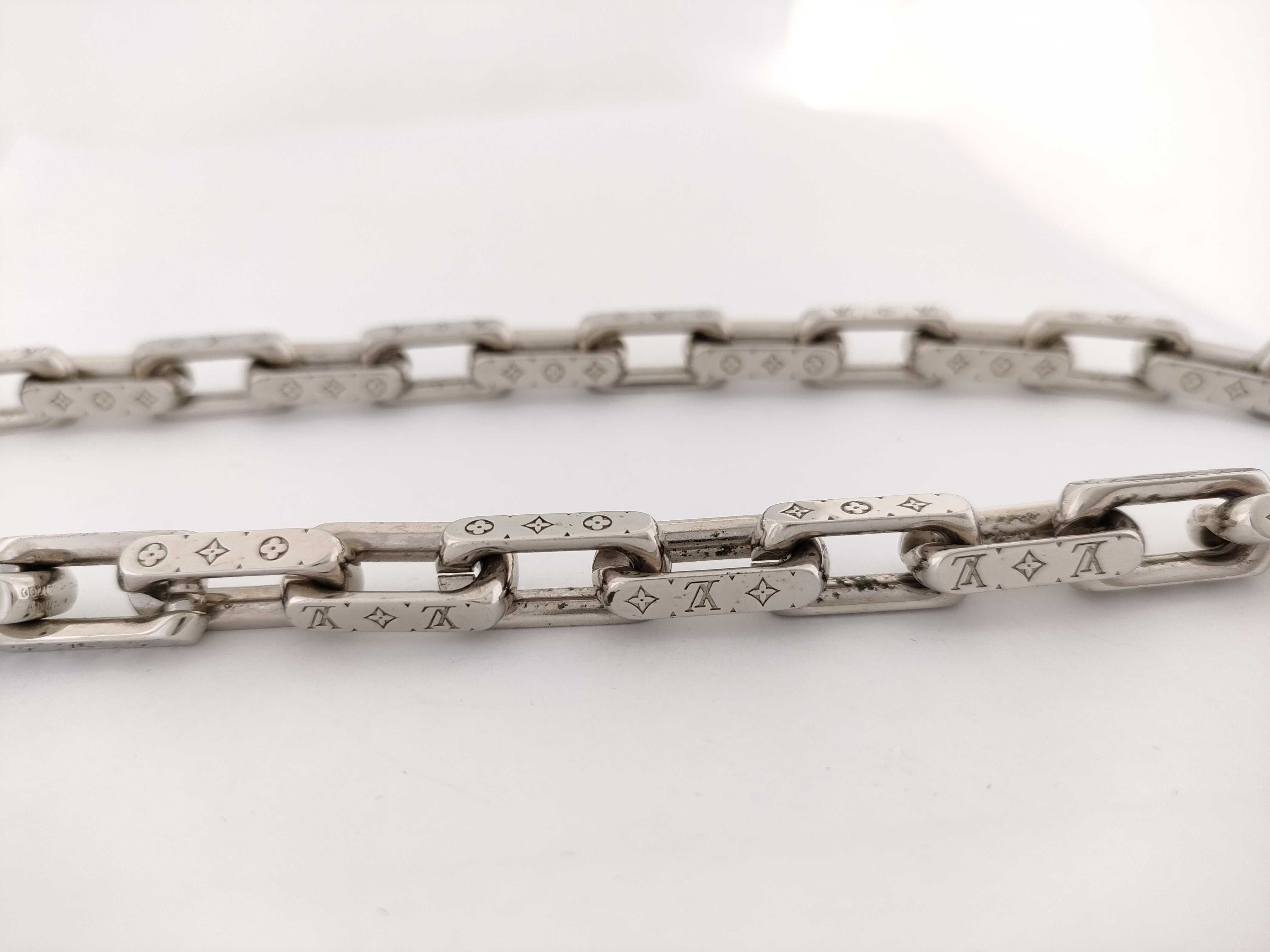 【水曜終了】(10826_0116)LOUIS VUITTON M00307 コリエ チェーン ネックレス