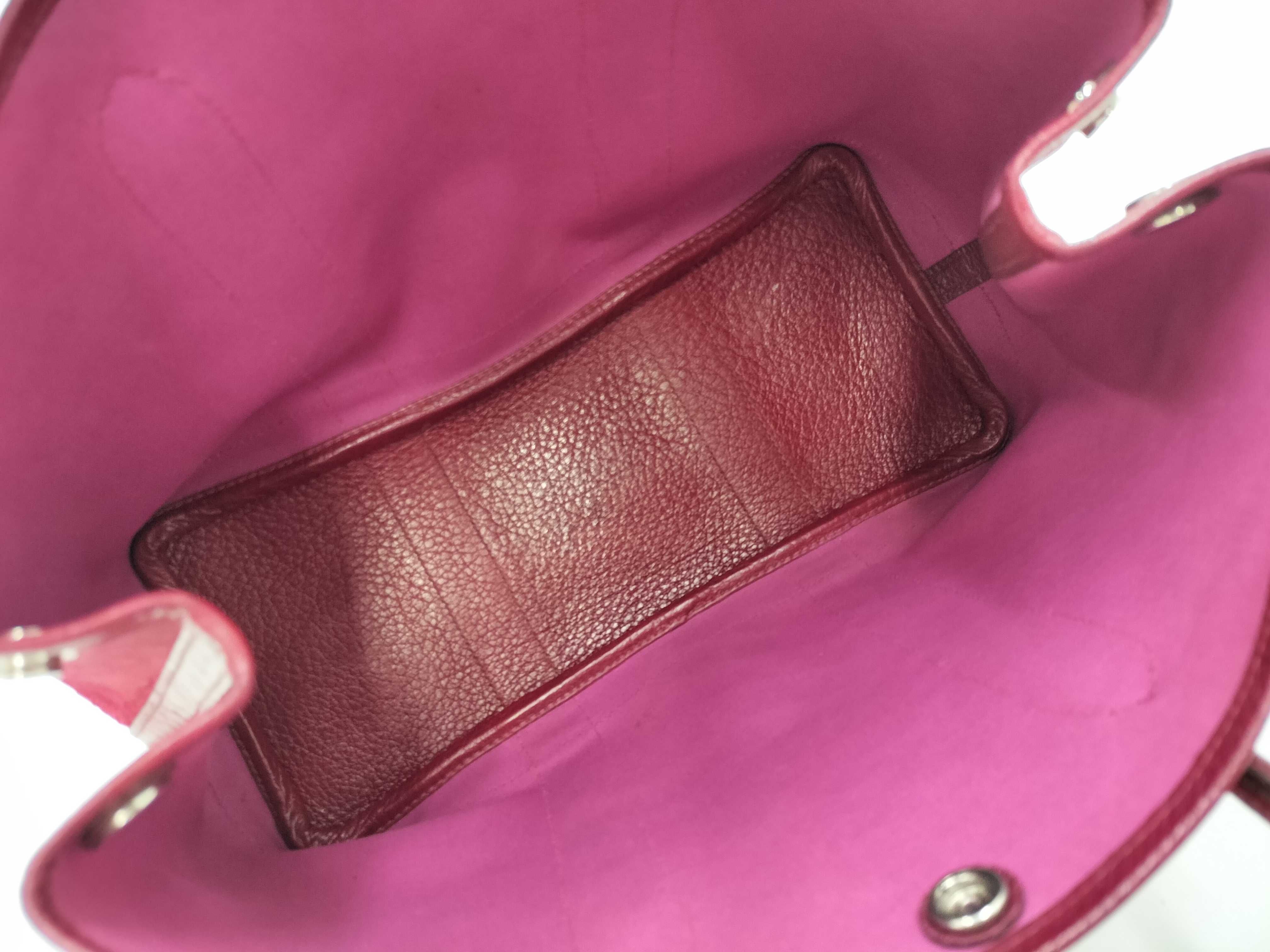 【水曜終了】(10943_0004)HERMES エルメス ガーデンパーティ ハンドバッグ