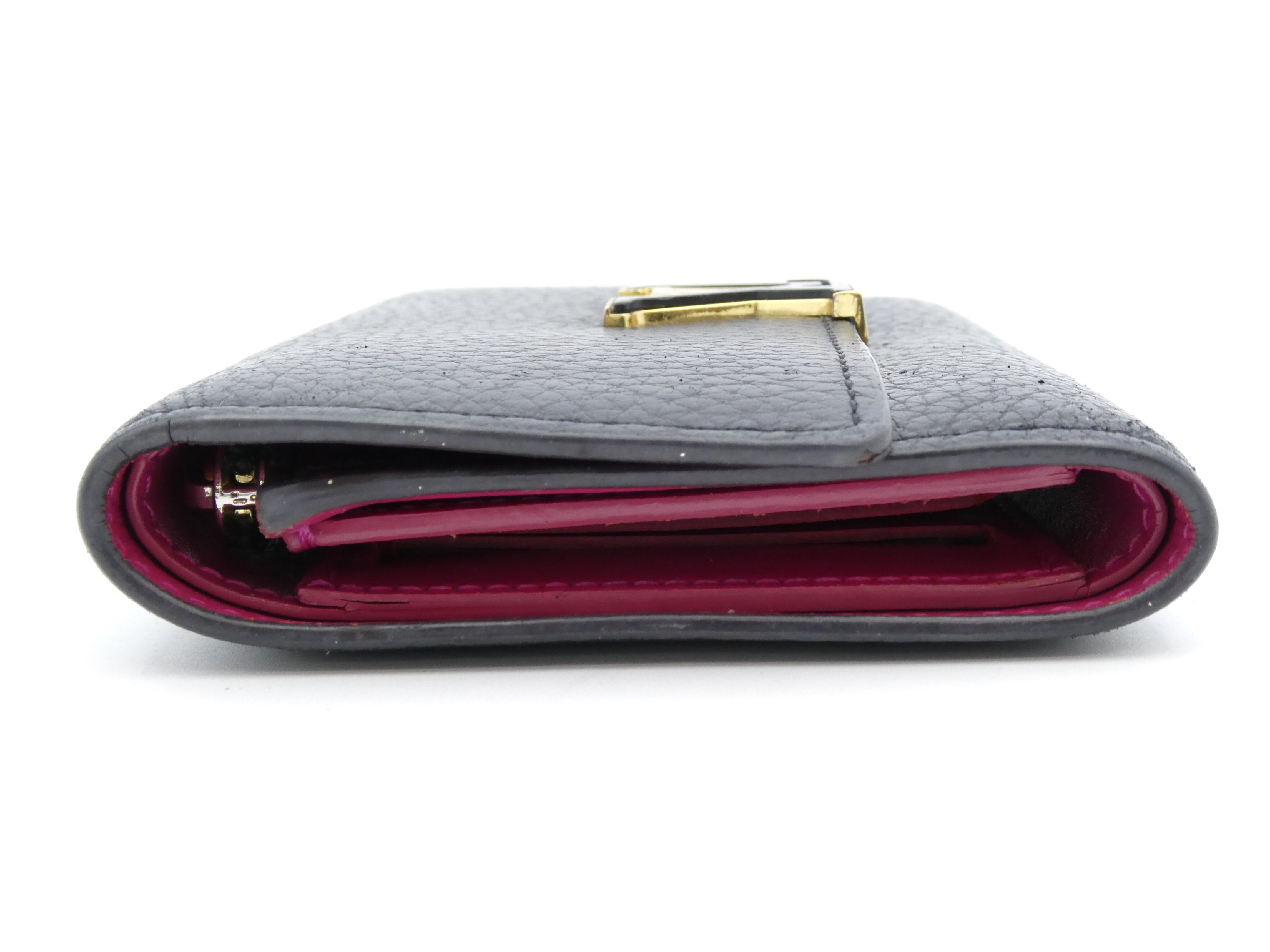 【水曜終了】(10708_0163)LOUIS VUITTON ポルトフォイユカプシーヌ コンパクト 財布