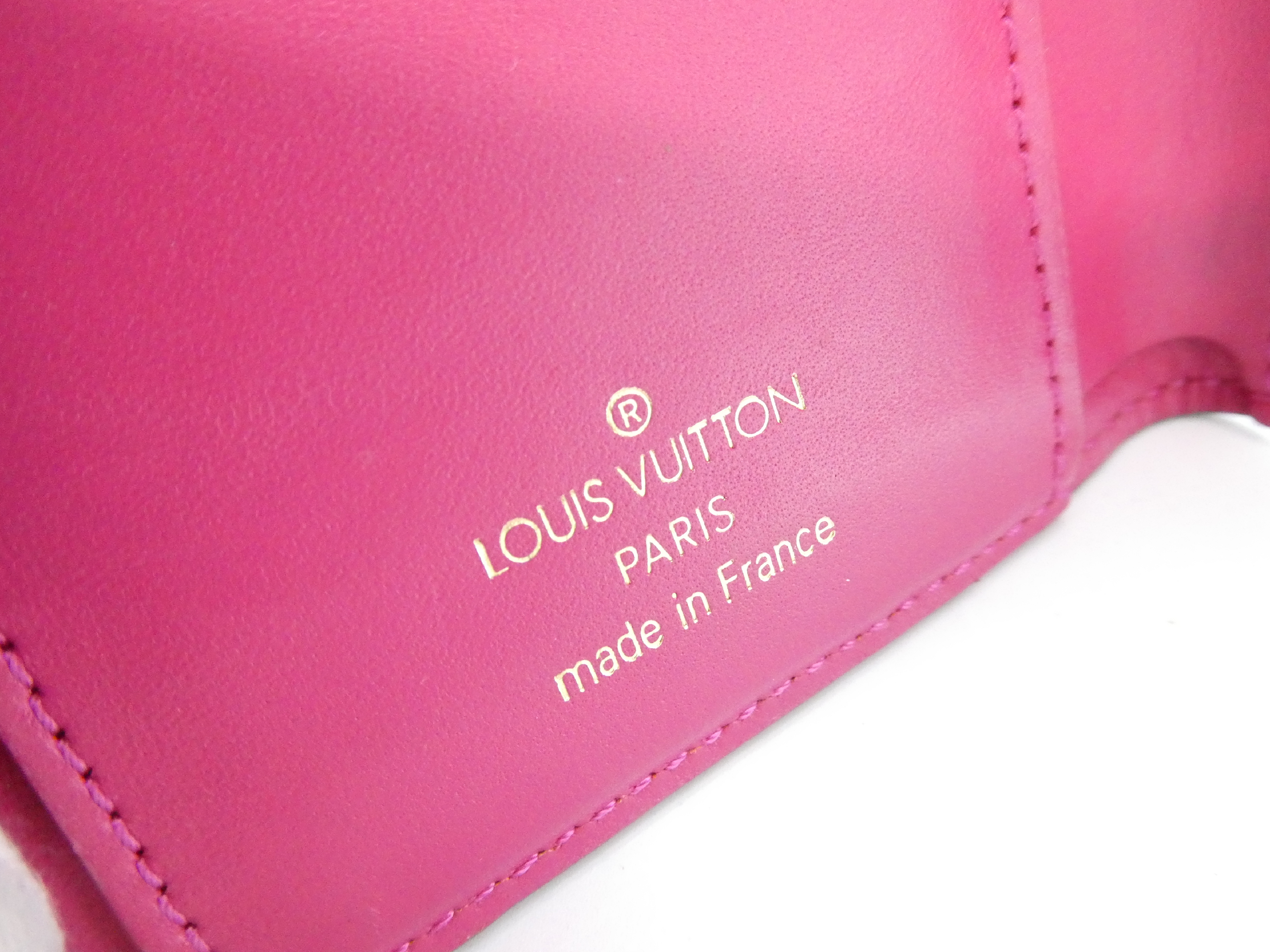 【水曜終了】(10708_0163)LOUIS VUITTON ポルトフォイユカプシーヌ コンパクト 財布