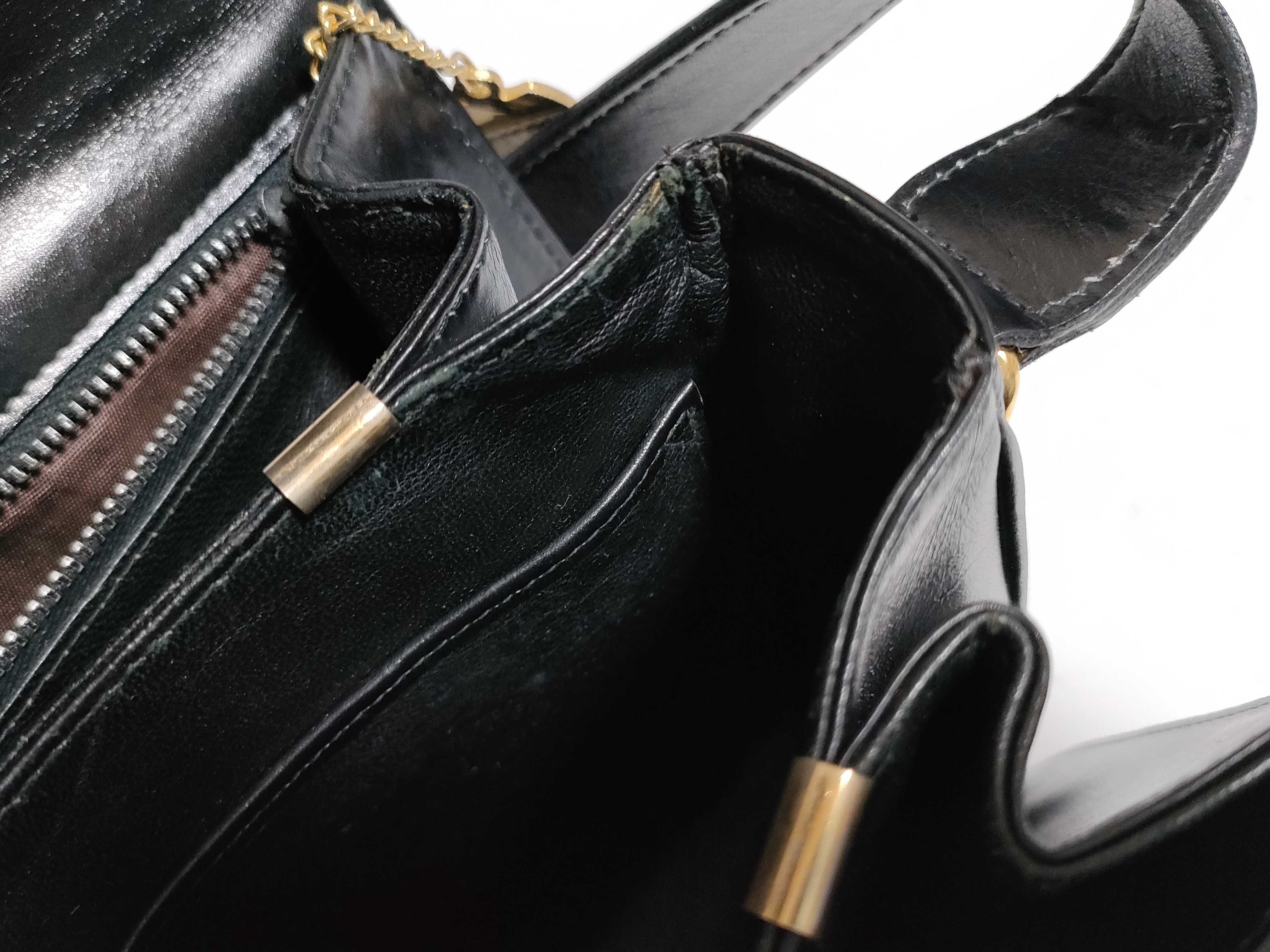 【水曜終了】(10709_0070)CELINE セリーヌ ショルダーバッグ 黒