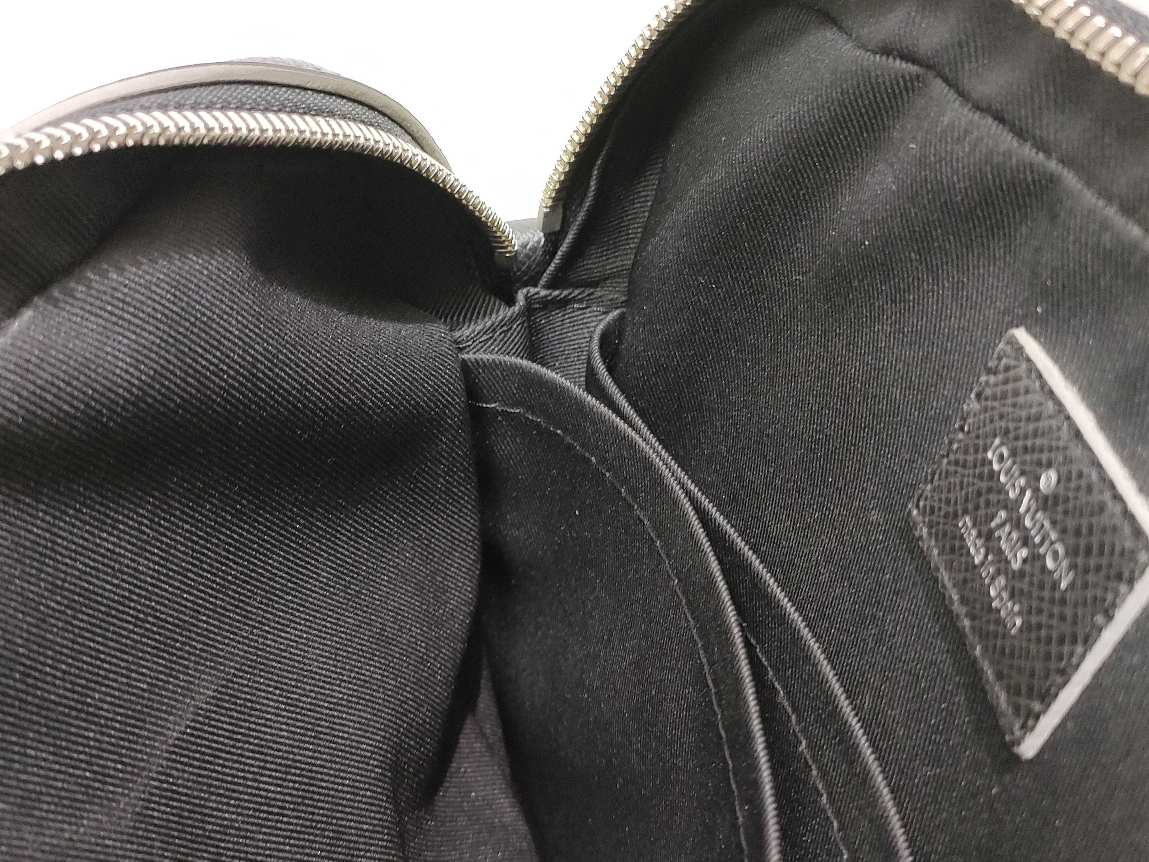 【水曜終了】(10708_0066)LOUIS VUITTON Louis Vuitton ルイヴィトン アントンポシェット ノワール タイガ バッグ ショルダーバッグ