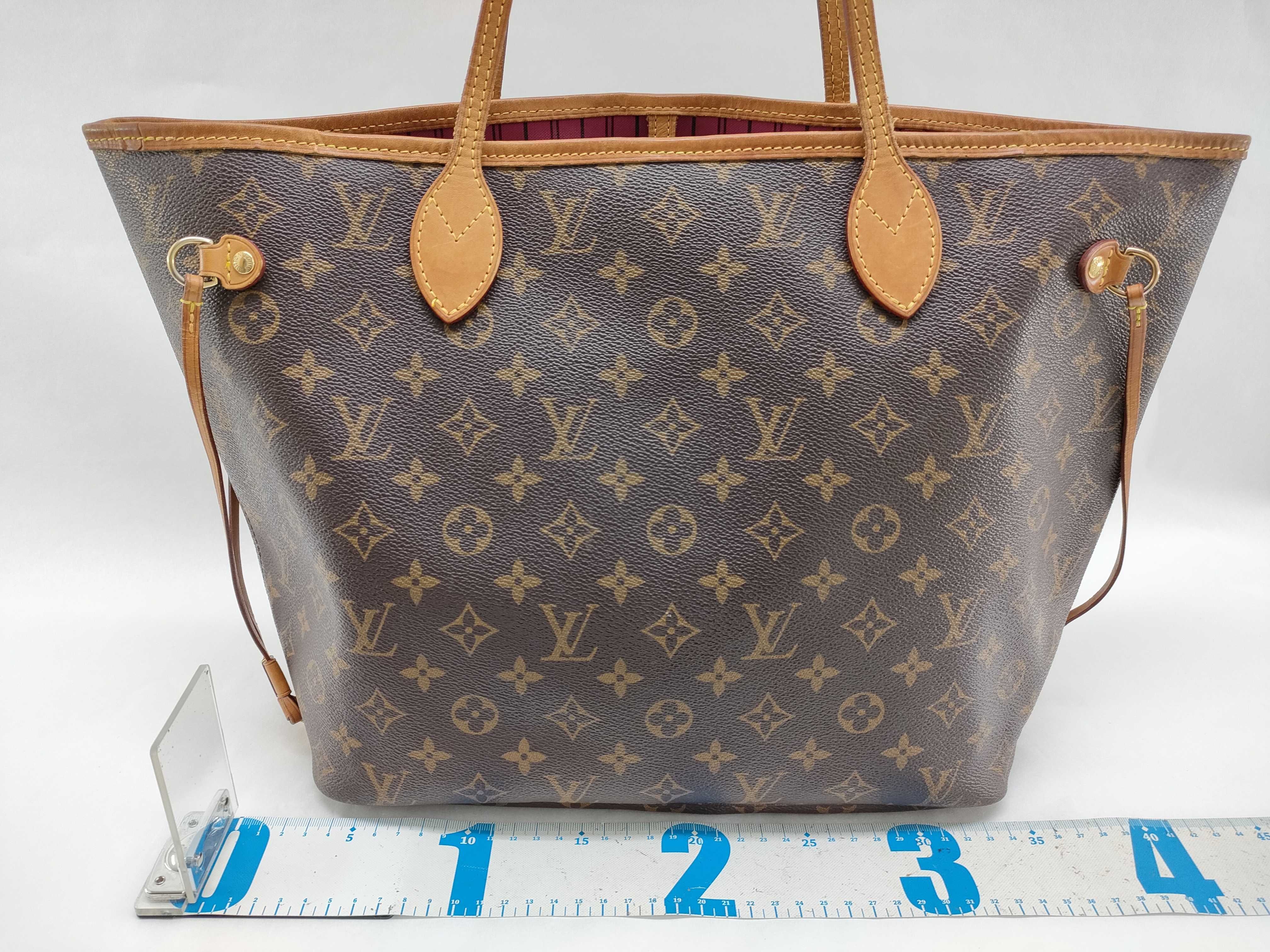 【水曜終了】(10708_0070)LOUIS VUITTON モノグラム ネヴァーフルMM ピヴォワンヌ M41178 トートバッグ