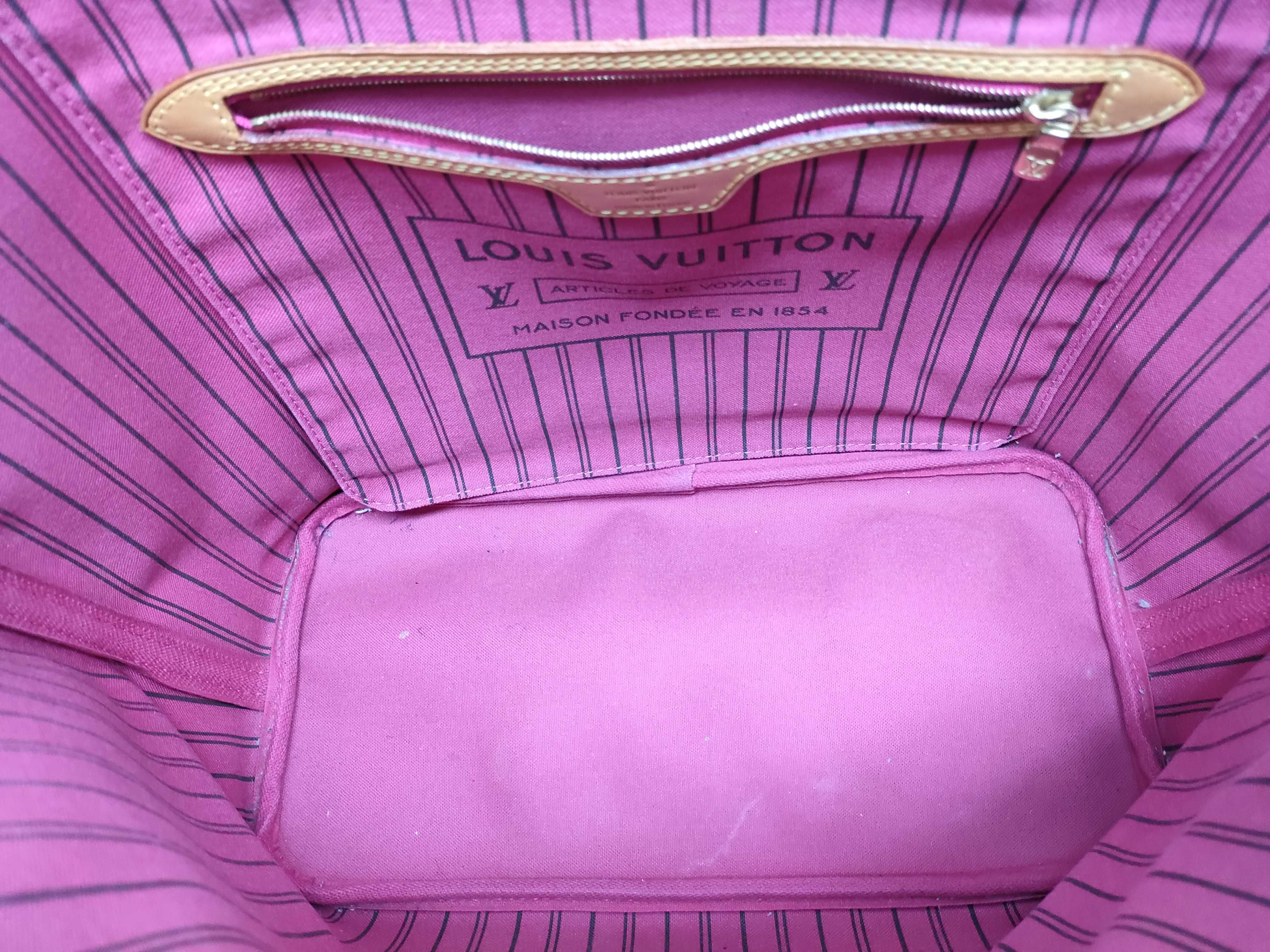 【水曜終了】(10708_0070)LOUIS VUITTON モノグラム ネヴァーフルMM ピヴォワンヌ M41178 トートバッグ