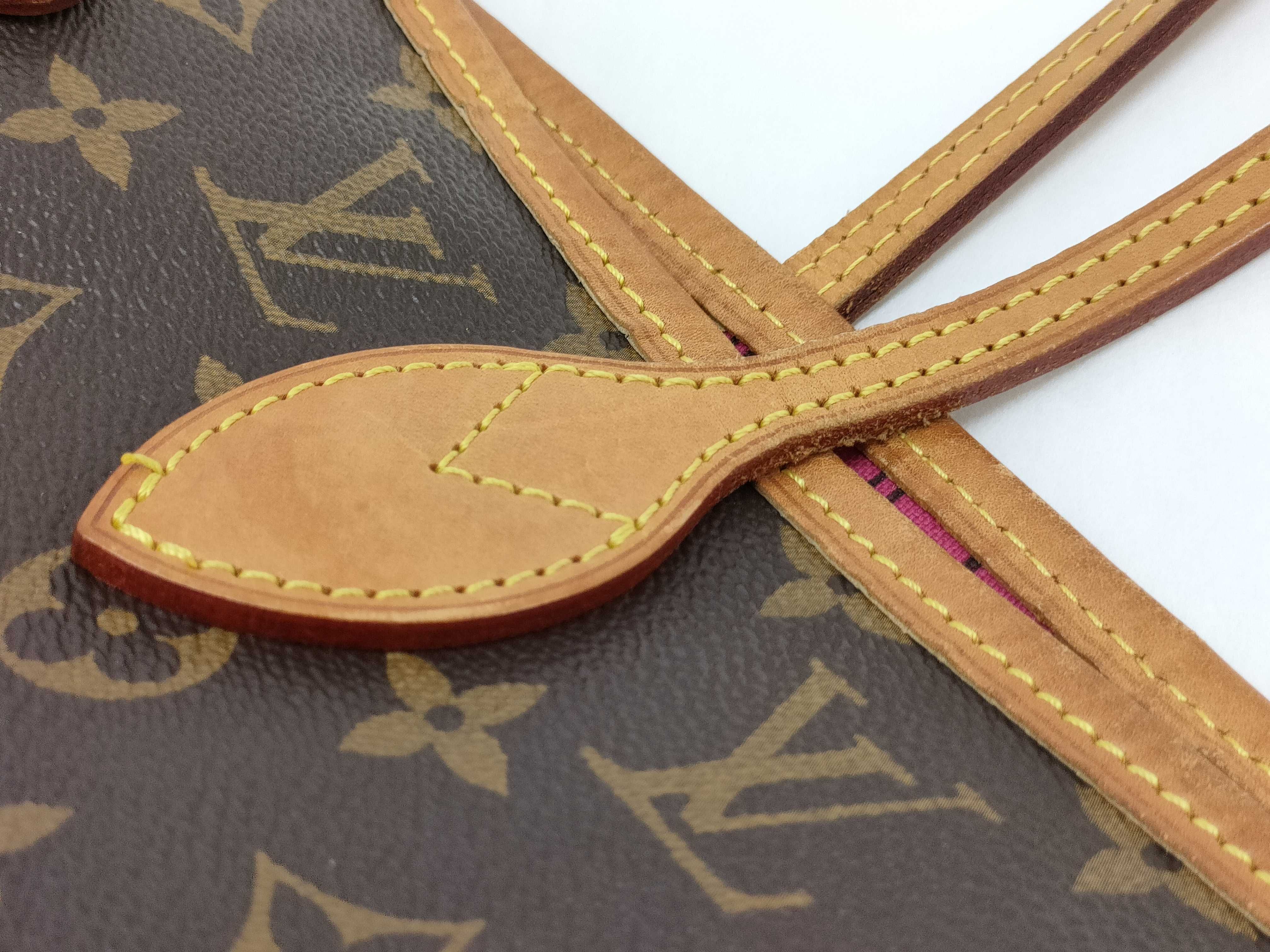 【水曜終了】(10708_0070)LOUIS VUITTON モノグラム ネヴァーフルMM ピヴォワンヌ M41178 トートバッグ