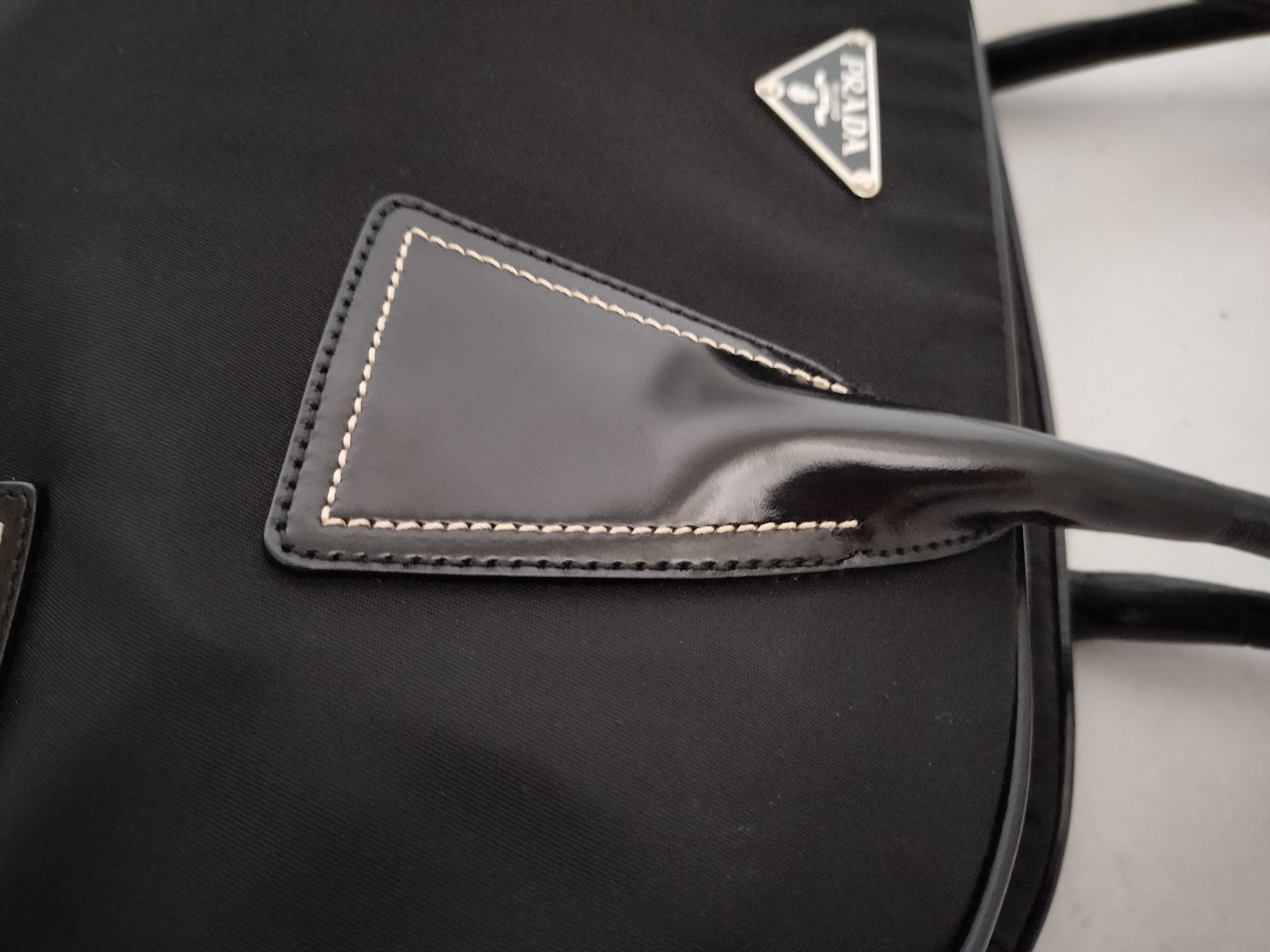 【水曜終了】(10827_0050)PRADA プラダ テスート ハンドバッグ ブラック