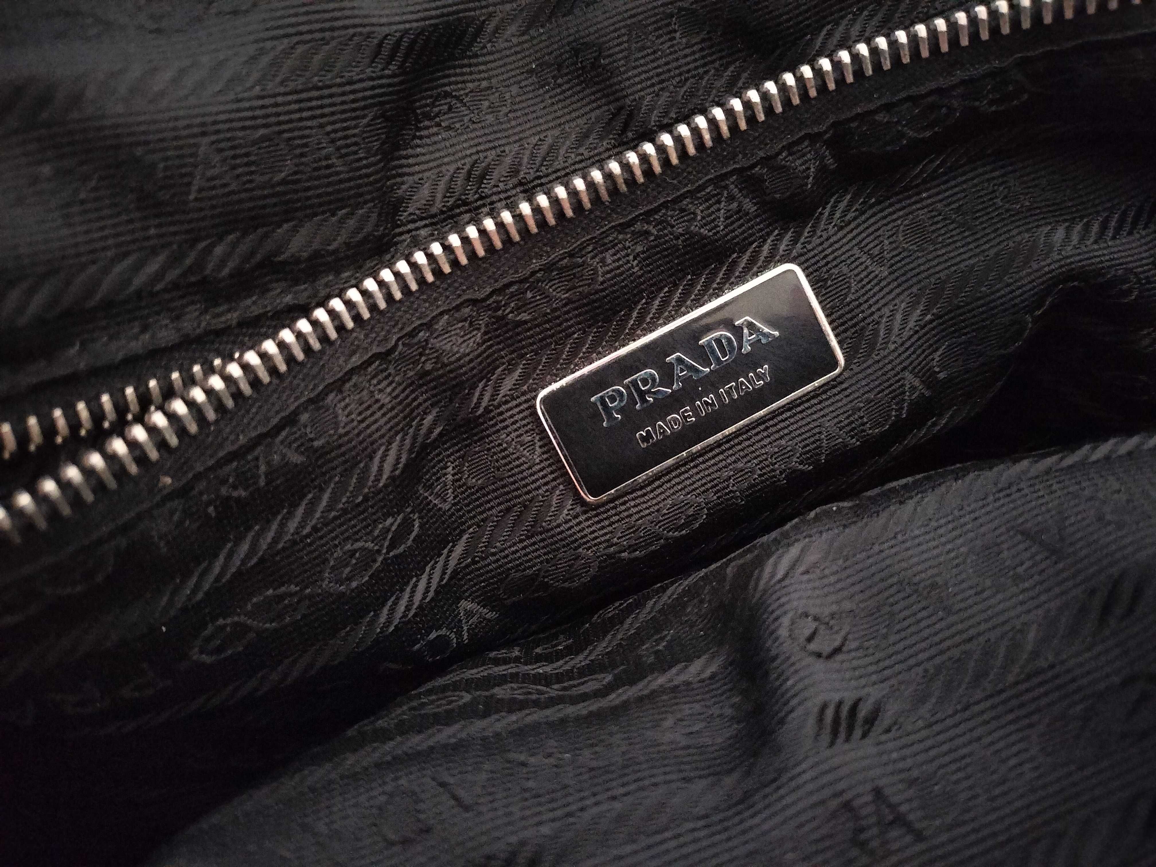 【水曜終了】(10827_0050)PRADA プラダ テスート ハンドバッグ ブラック