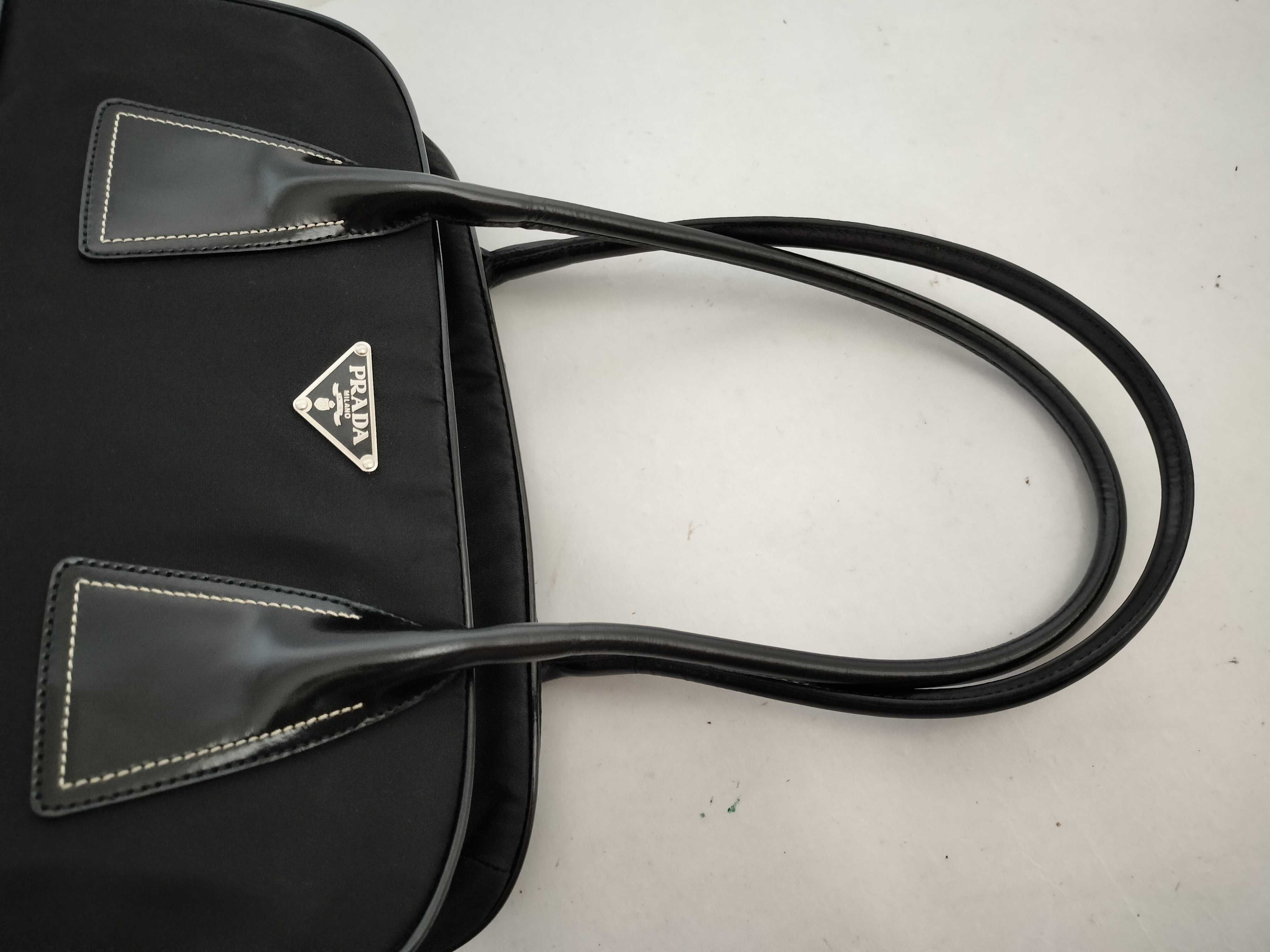 【水曜終了】(10827_0050)PRADA プラダ テスート ハンドバッグ ブラック