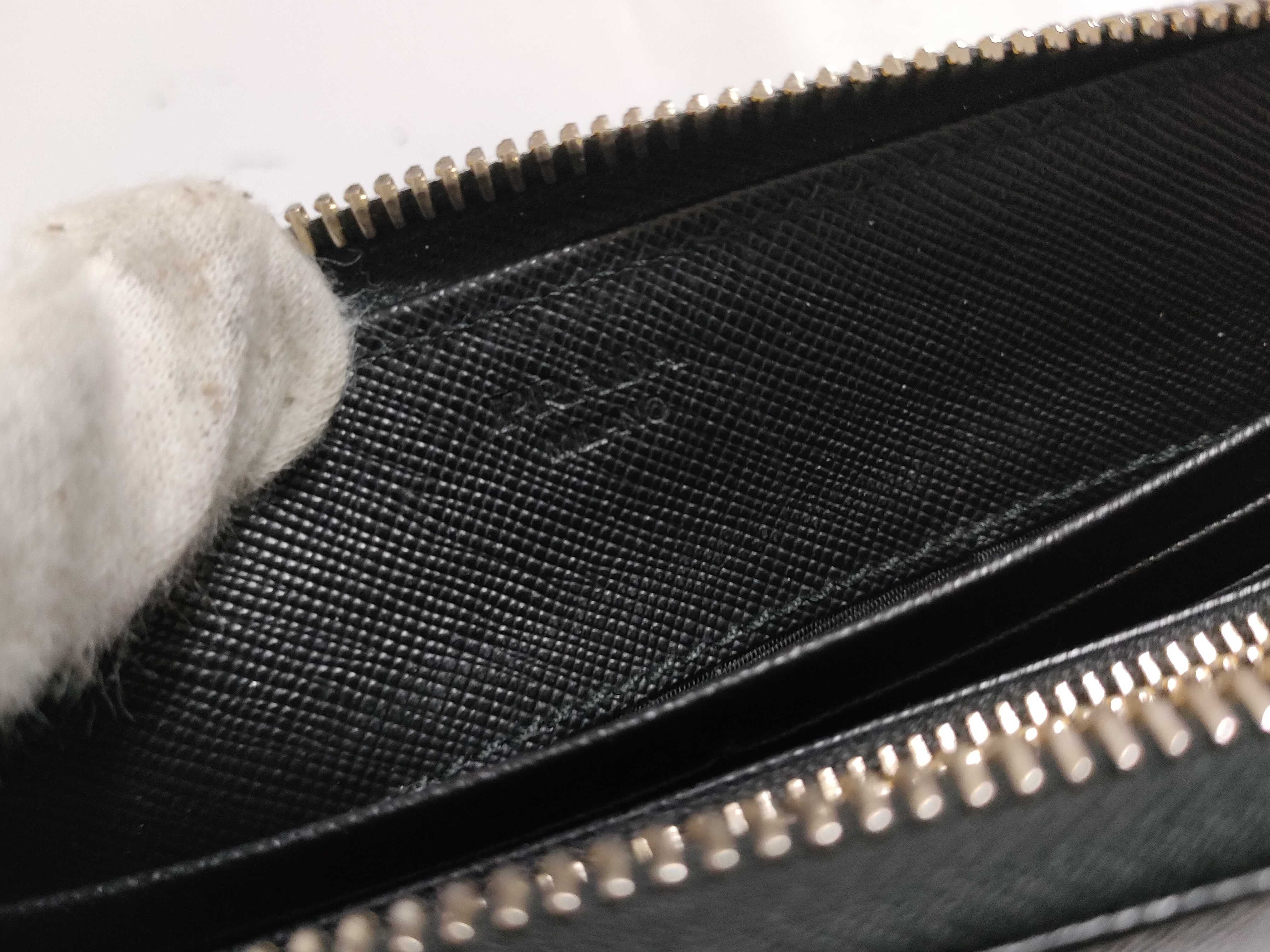 【水曜終了】(10709_0114)PRADA プラダ ラウンドジップ ウォレット 1ML506 サフィアーノ レザー ブラック 財布 長財布