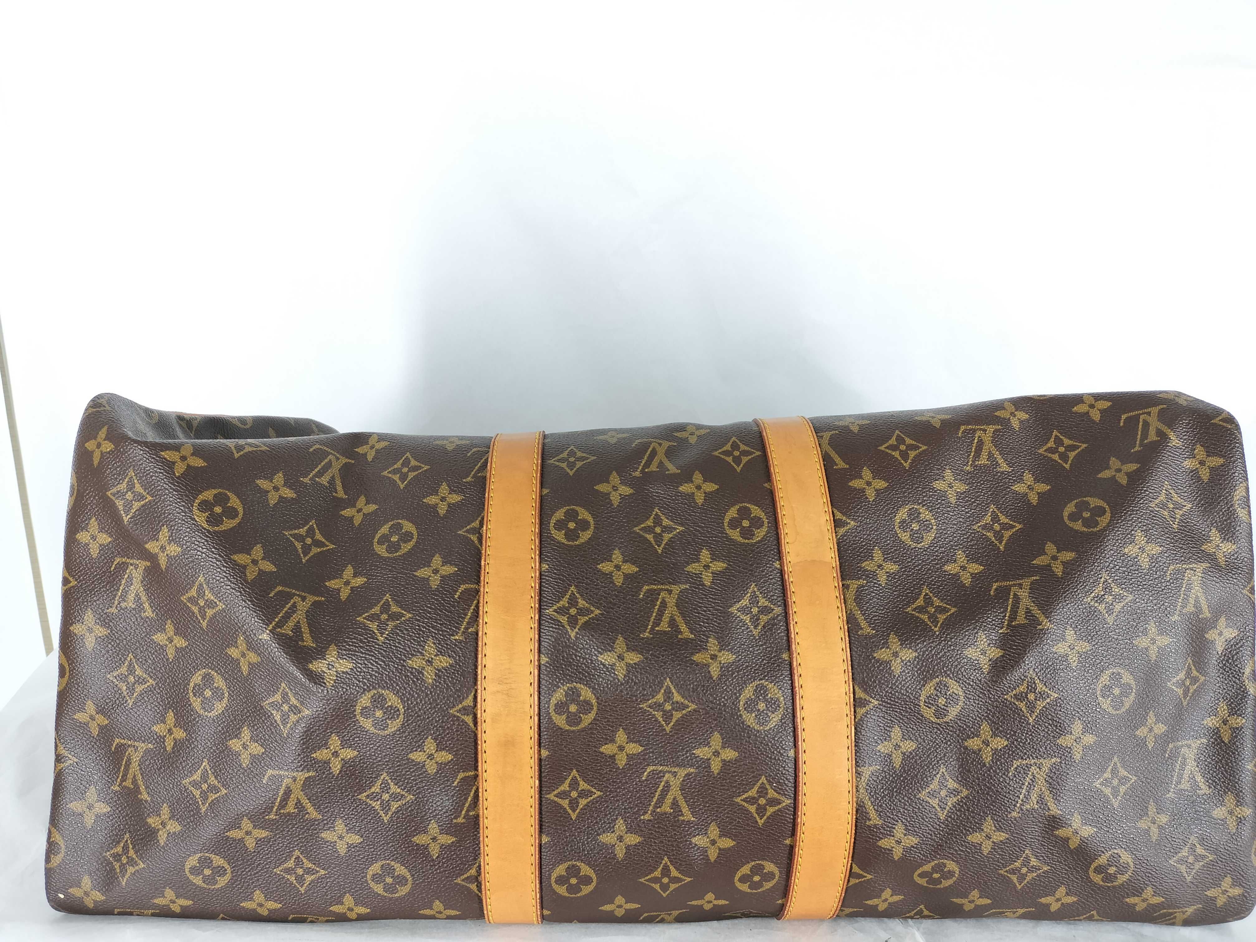 【水曜終了】(10708_0067)LOUIS VUITTON LV モノグラム キーポルバンドリエール55 M41414 SP1900 ボストンバッグ