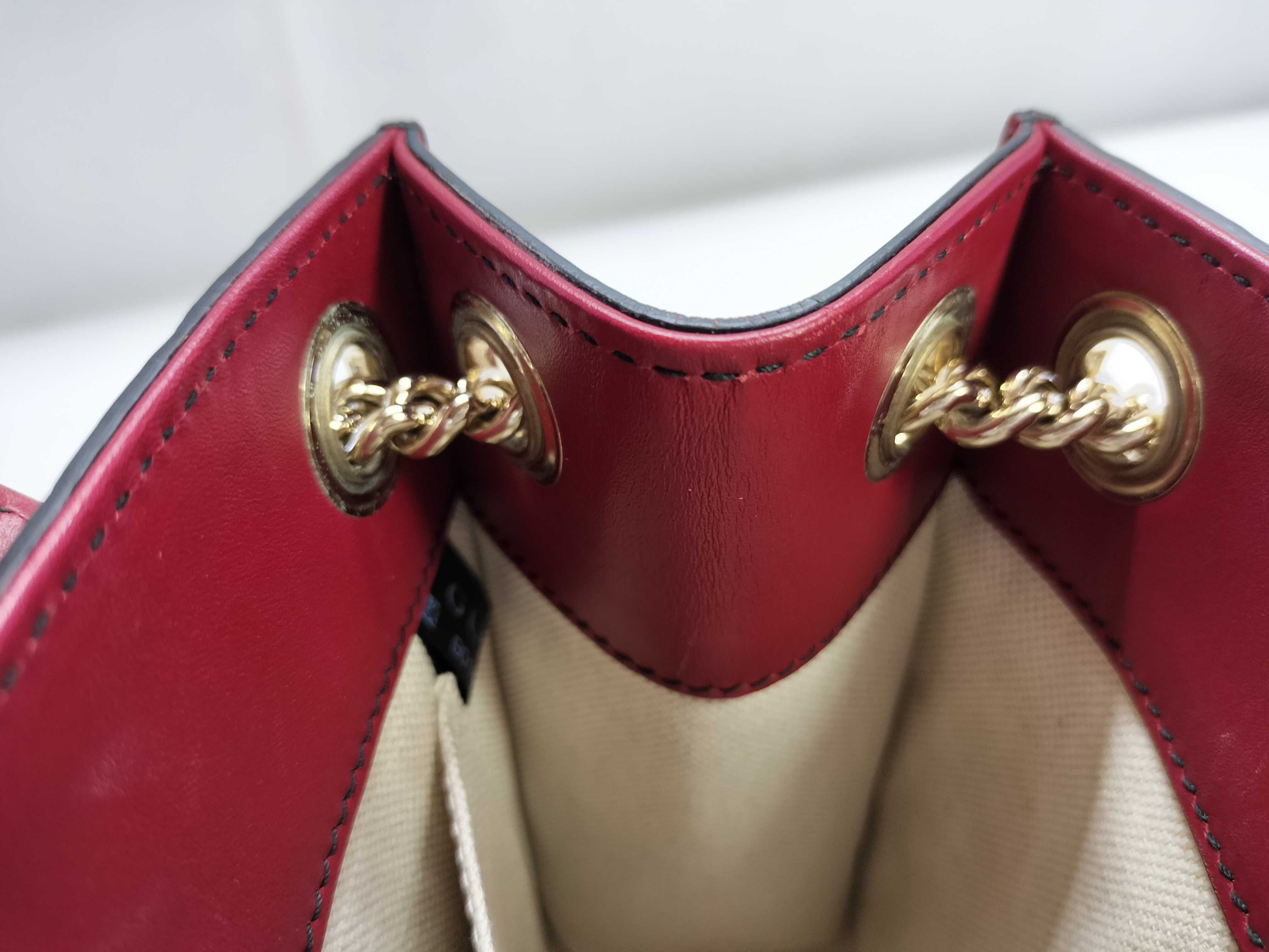 【水曜終了】(10827_0014)GUCCI グッチ チェーンショルダーバッグ トートバッグ