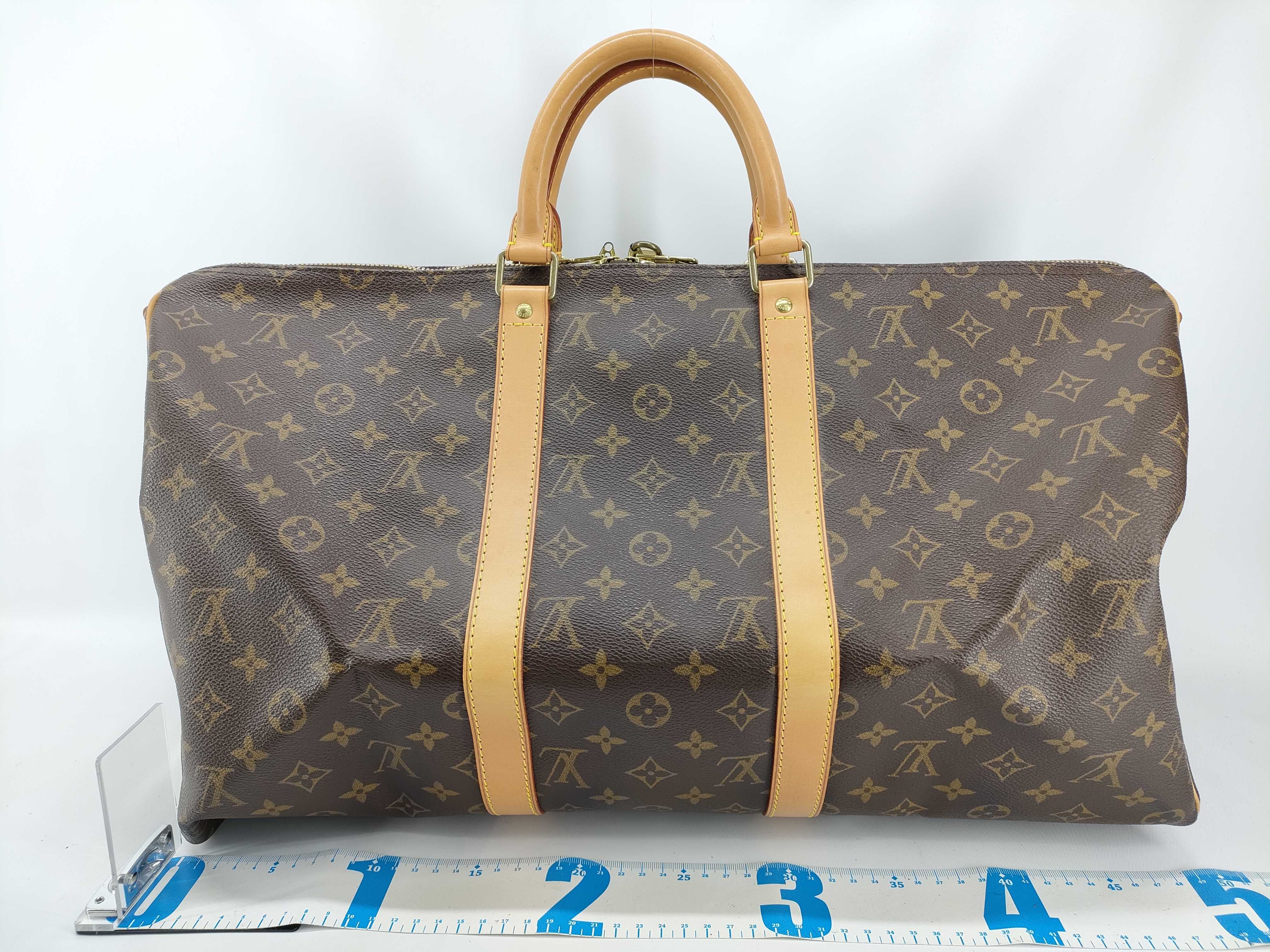【水曜終了】(10697_0200)LOUIS VUITTON LV キーポル50バンドリエール ボストンバッグ
