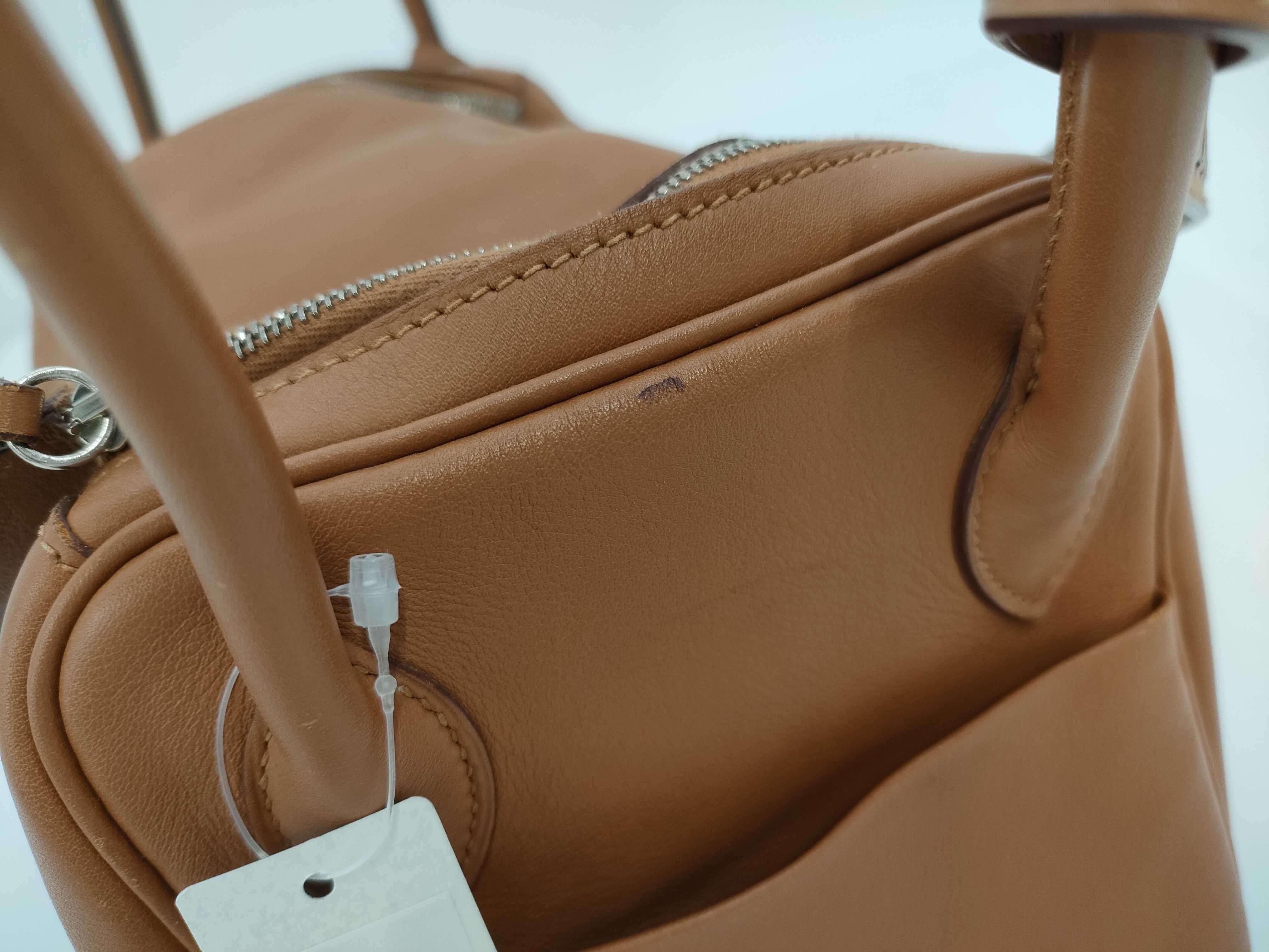 【水曜終了】(10813_0104)HERMES エルメス リンディ26 トレサージュ ゴールド シルバー金具 C刻印 ハンドバッグ