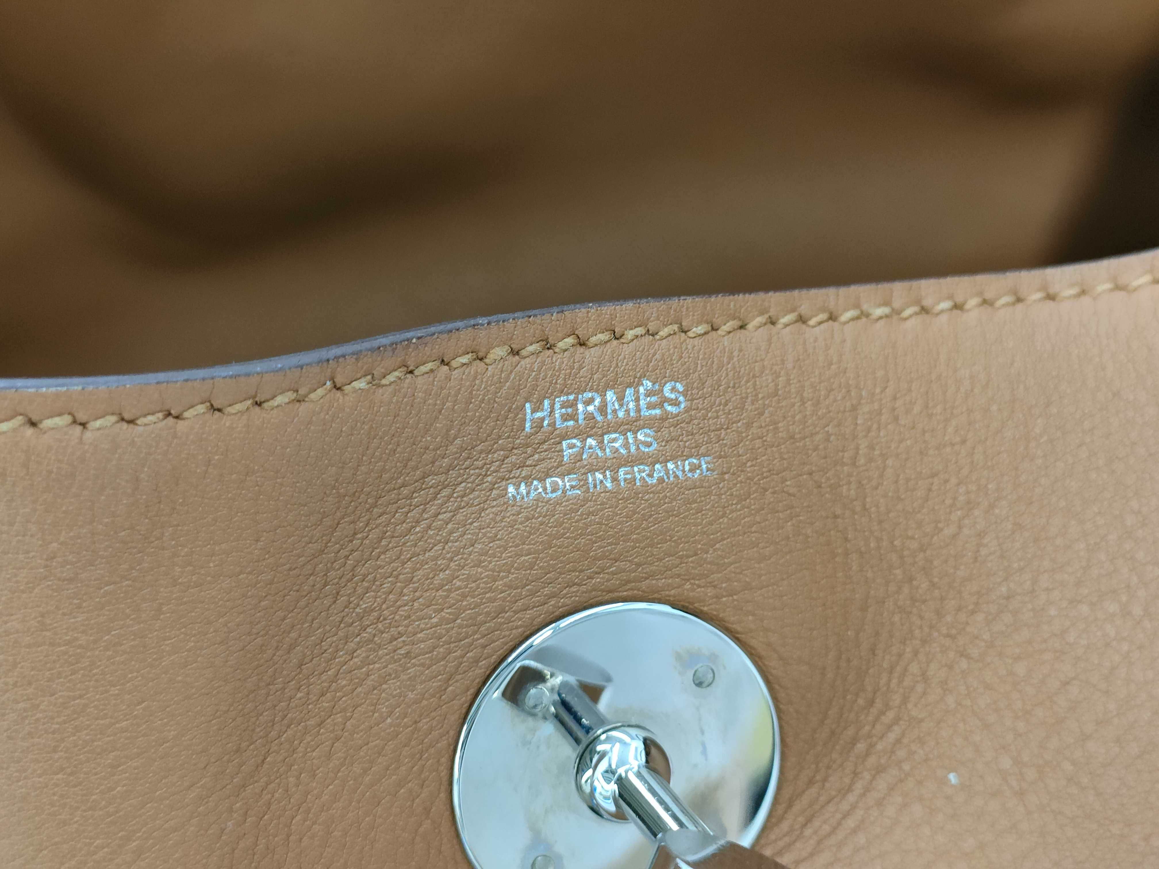 【水曜終了】(10813_0104)HERMES エルメス リンディ26 トレサージュ ゴールド シルバー金具 C刻印 ハンドバッグ