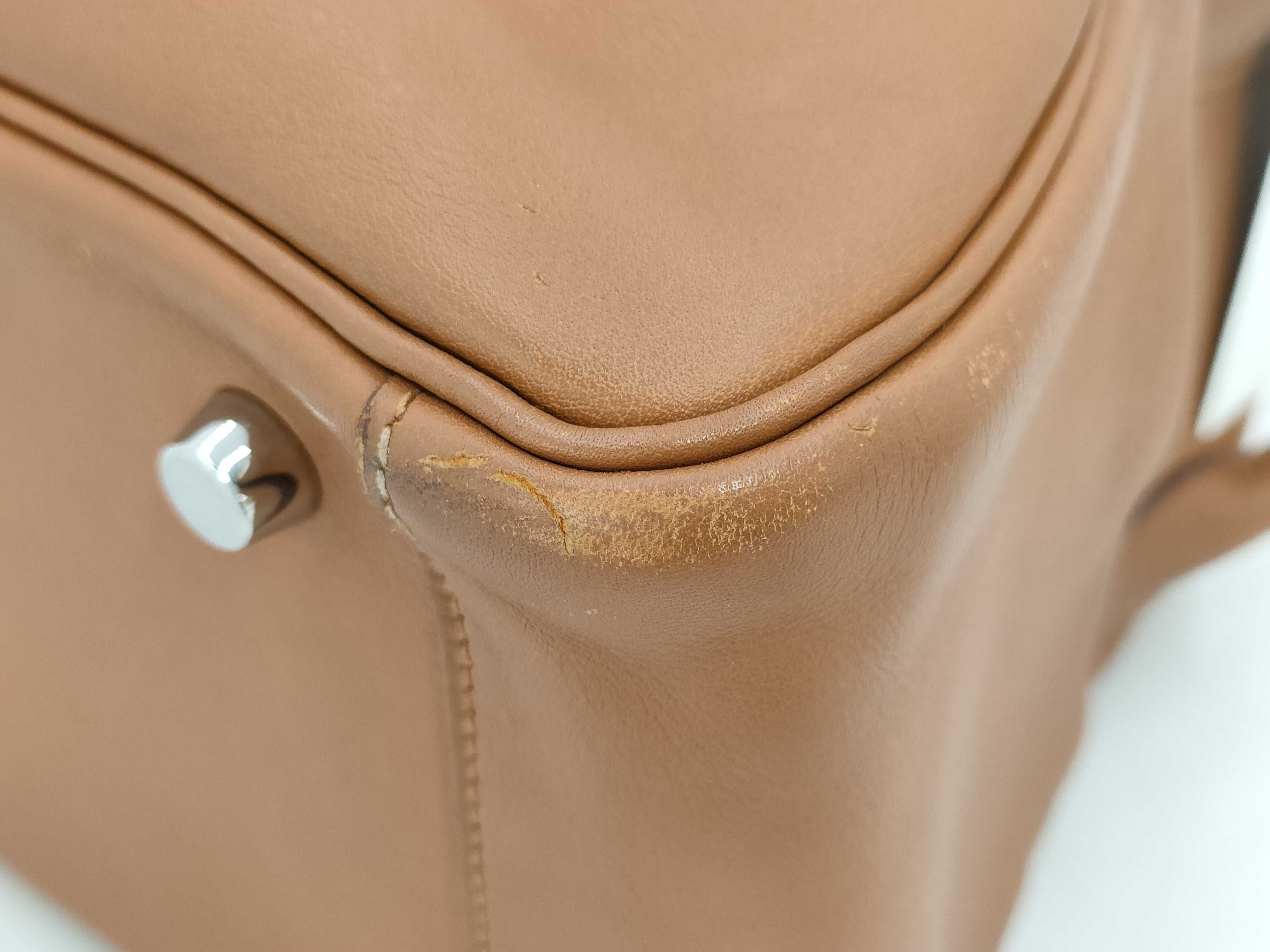 【水曜終了】(10813_0104)HERMES エルメス リンディ26 トレサージュ ゴールド シルバー金具 C刻印 ハンドバッグ