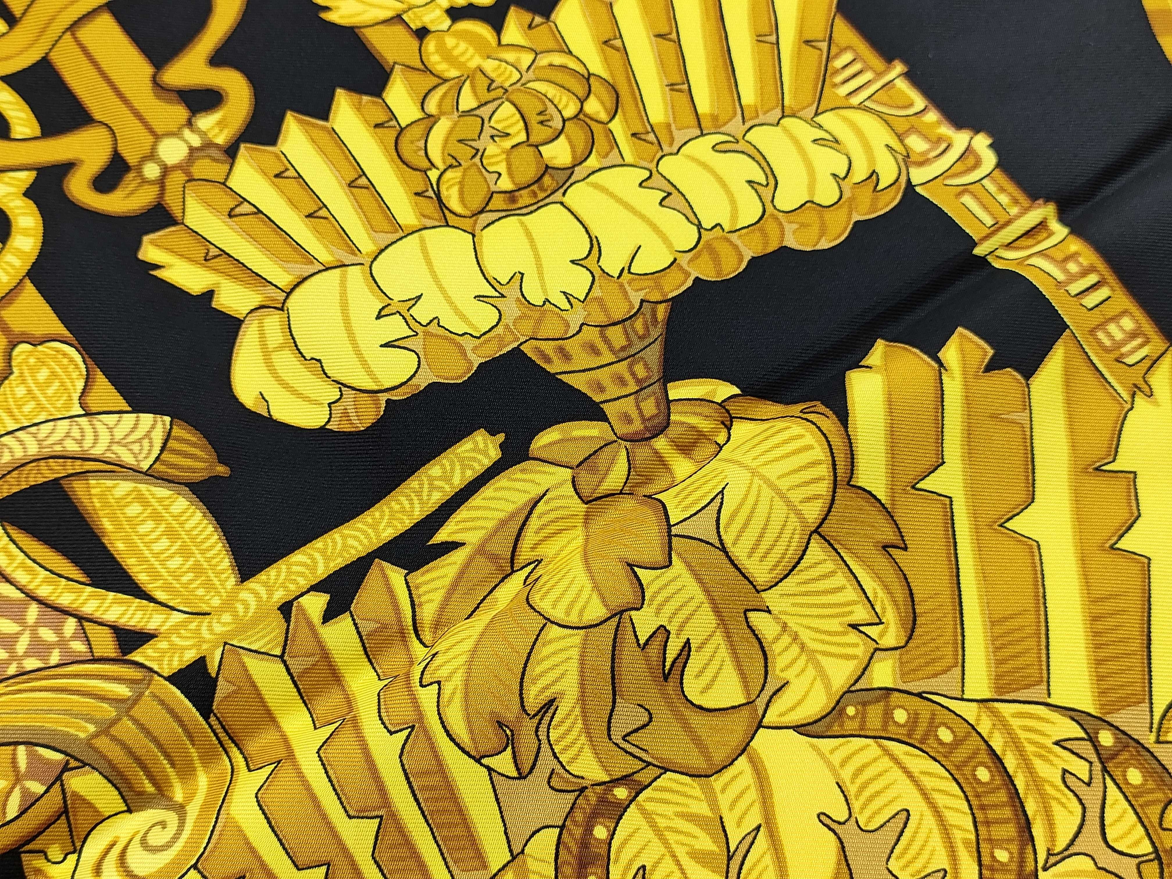 【水曜終了】(10695_0043)HERMES スカーフ その他小物