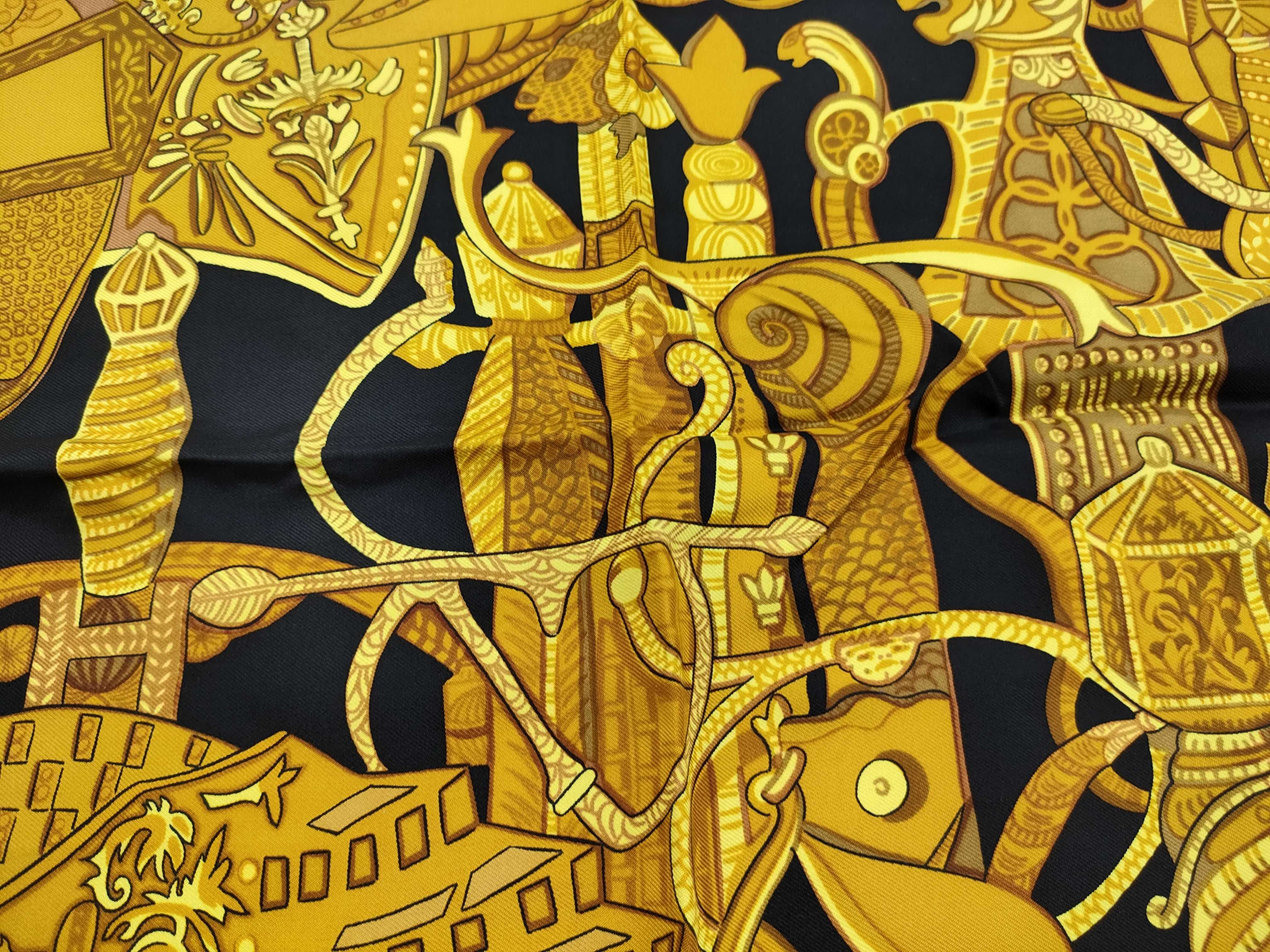 【水曜終了】(10695_0043)HERMES スカーフ その他小物