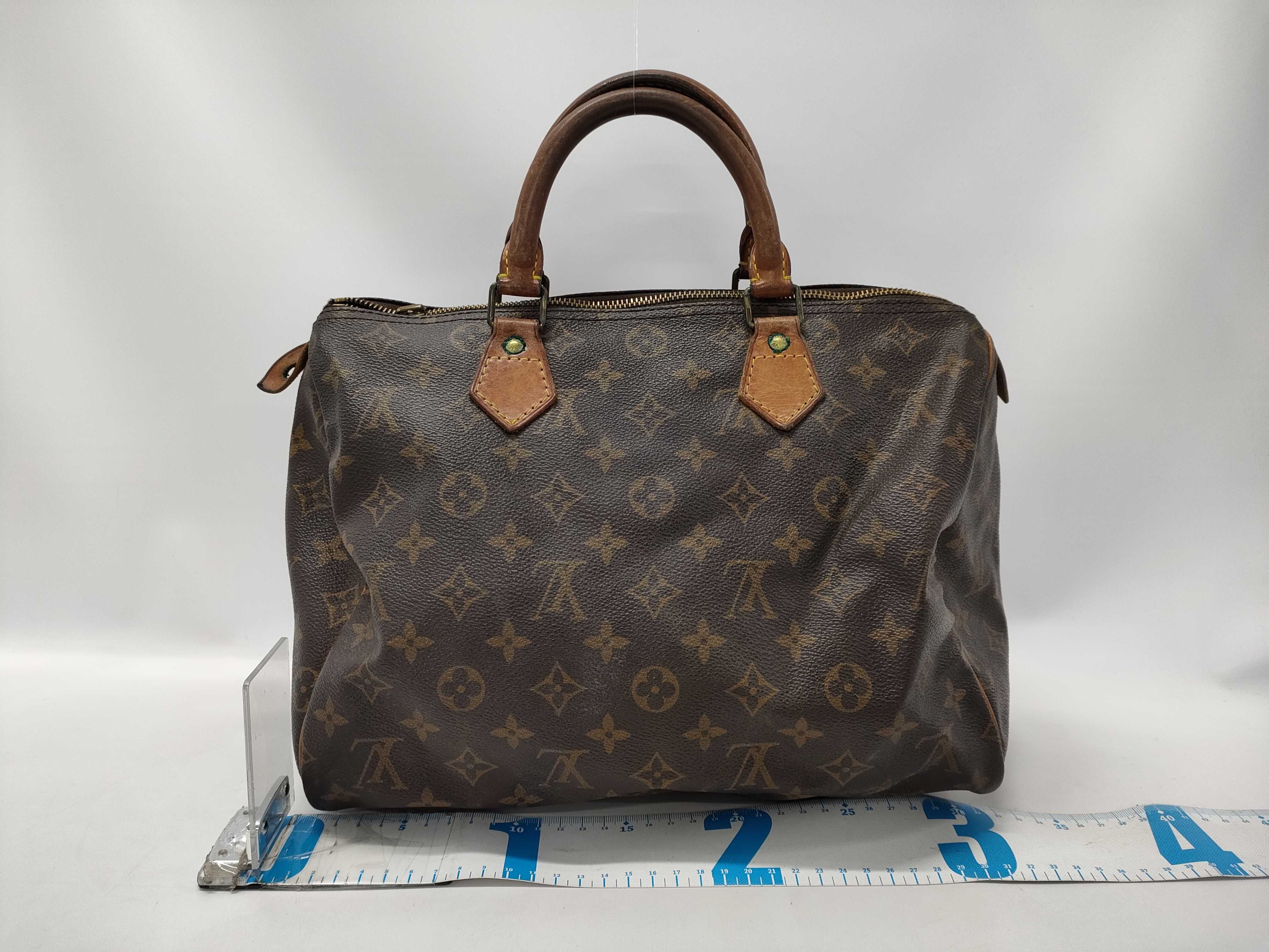 【水曜終了】(10708_0157)LOUIS VUITTON モノグラム スピーディ30 M41526 VI0960 ハンドバッグ