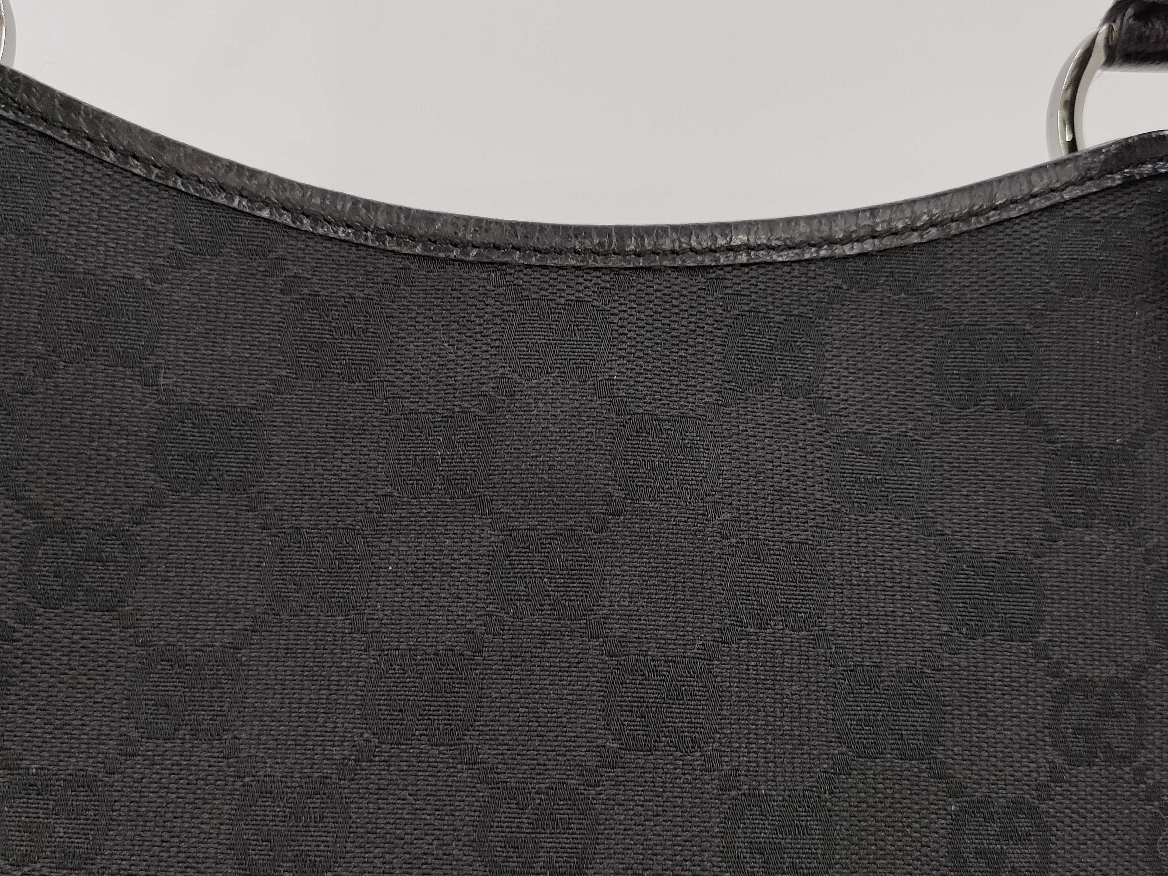 【水曜終了】(10827_0016)GUCCI グッチ GGキャンバス トートバッグ 113015 001013 ブラック トートバッグ ハンドバッグ