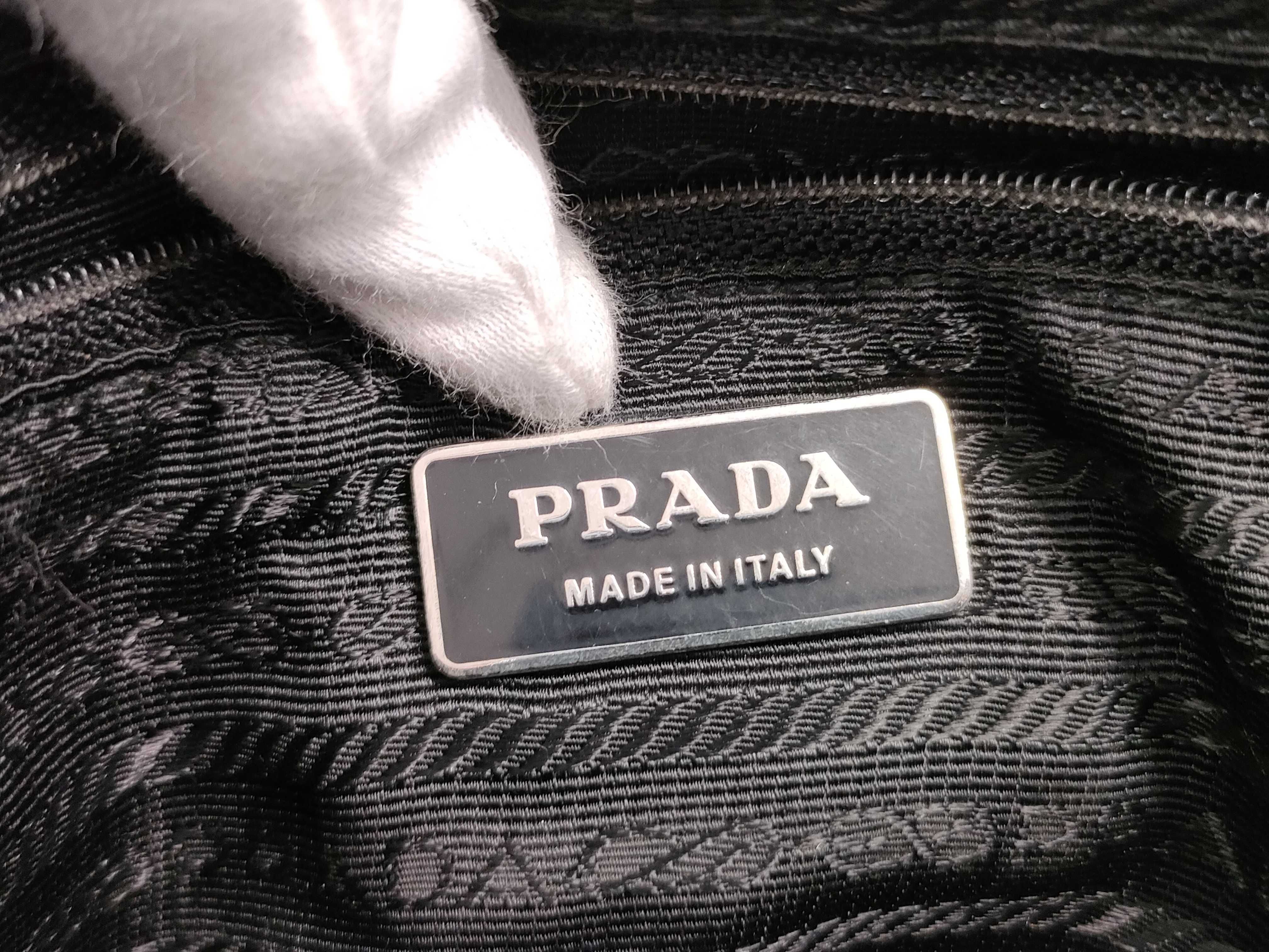 【水曜終了】(10827_0063)PRADA プラダ ショルダーバッグ 破れ